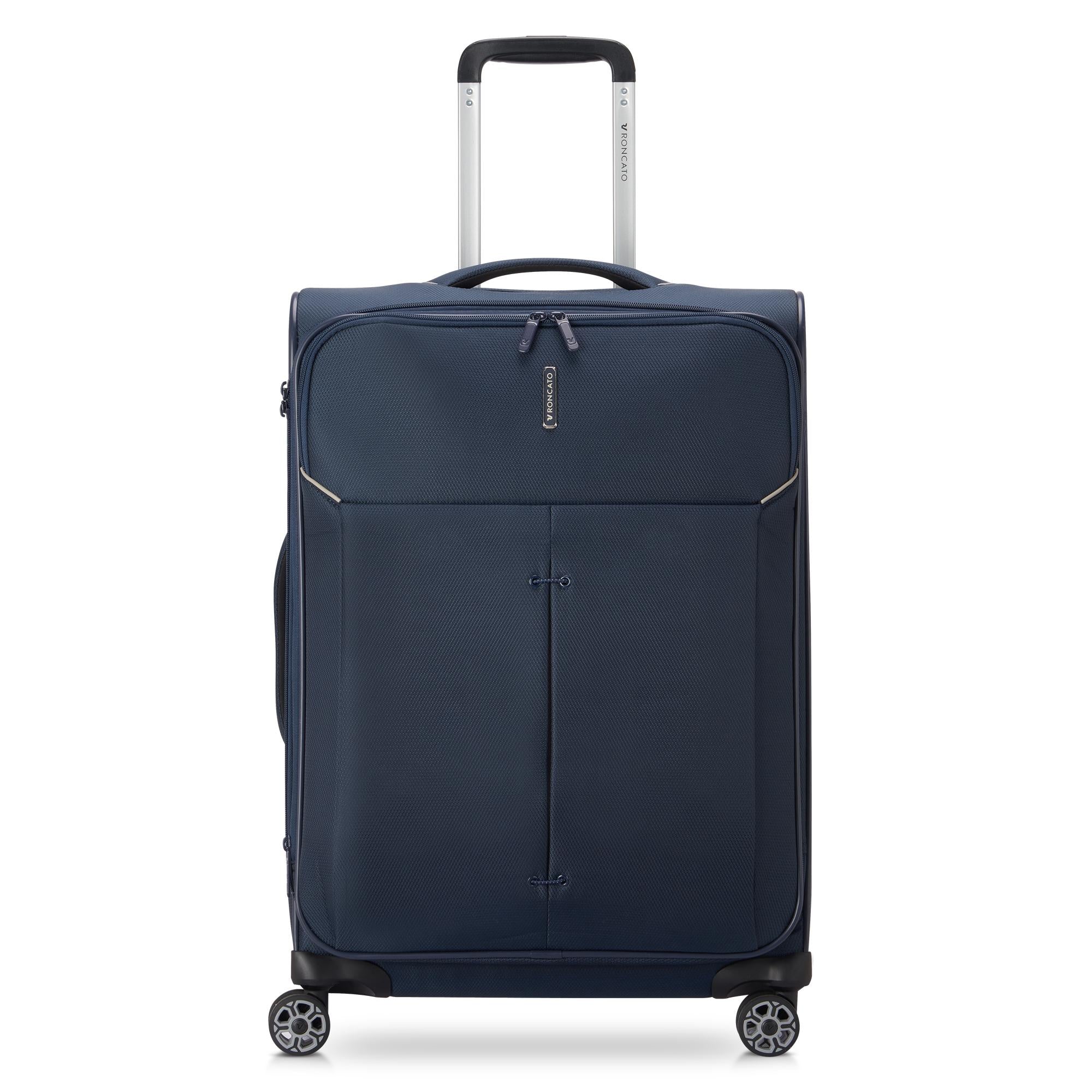 Trolley Medio 65cm RONCATO Ironik 2.0 Blu Notte 4 Ruote Espandibile