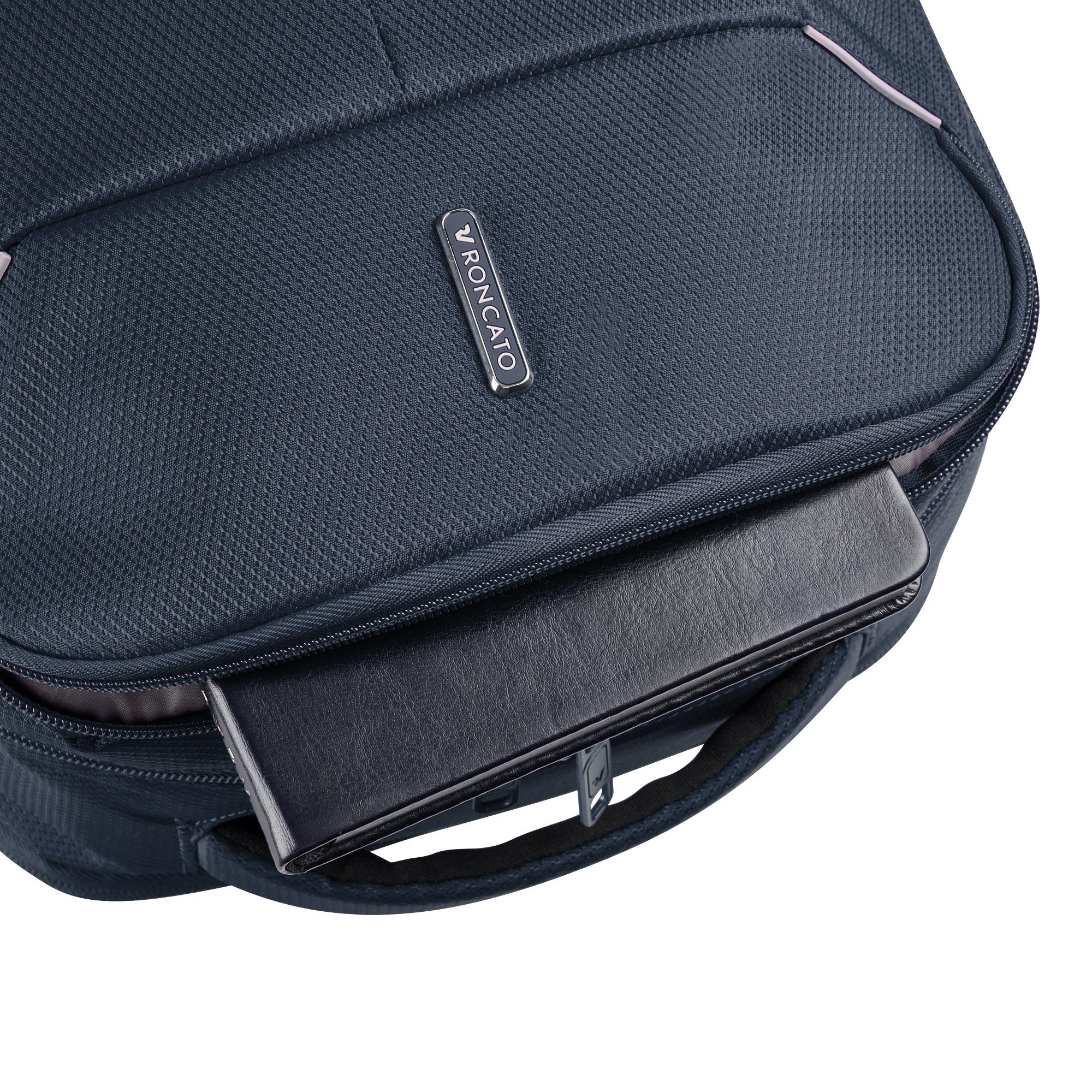 Ryanair Reiserucksack RONCATO Ironik 2.0 Blau 40x25x15-20 cm