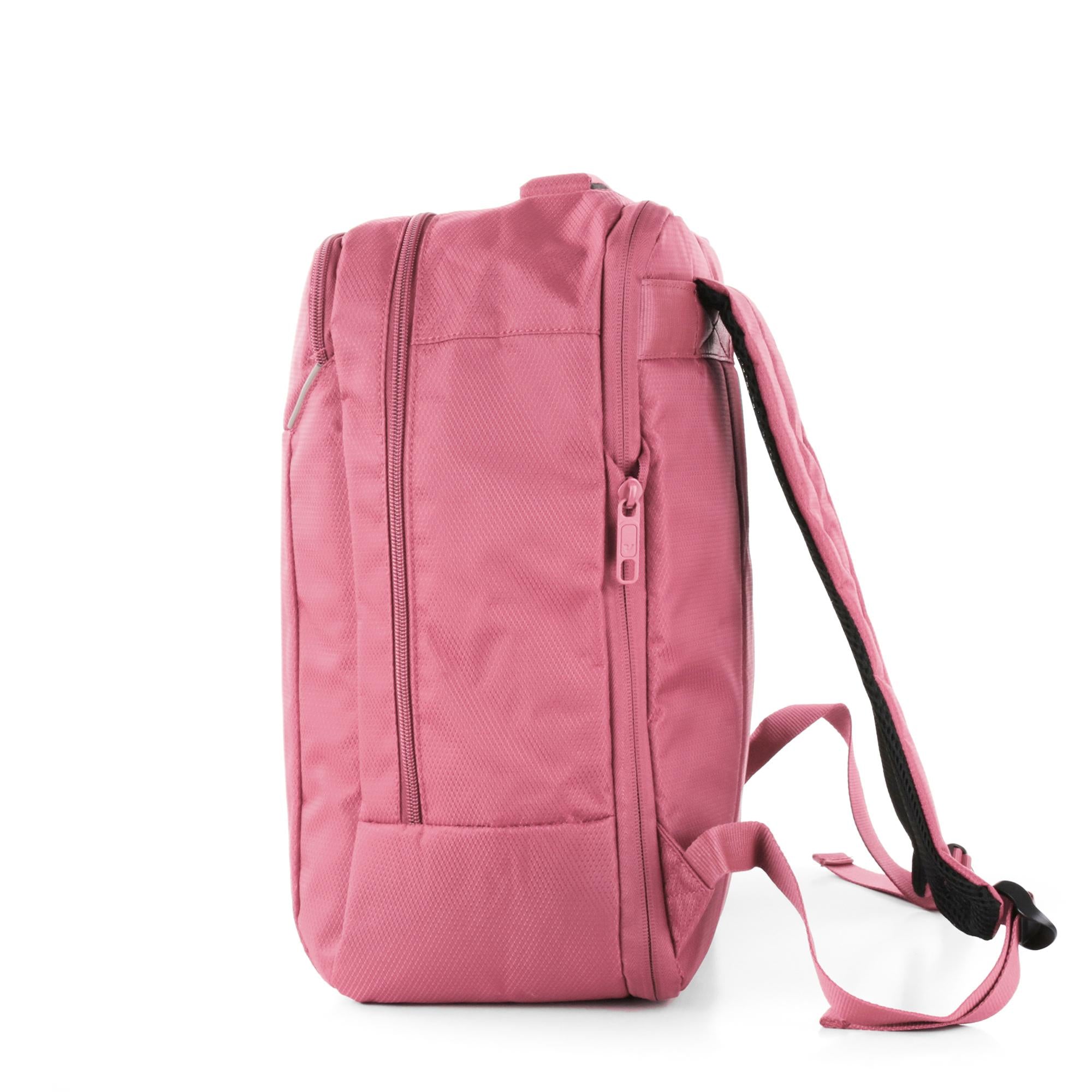 Zaino da Viaggio Ryanair RONCATO Ironik 2.0 Rosa 40x25x15-20 Cm