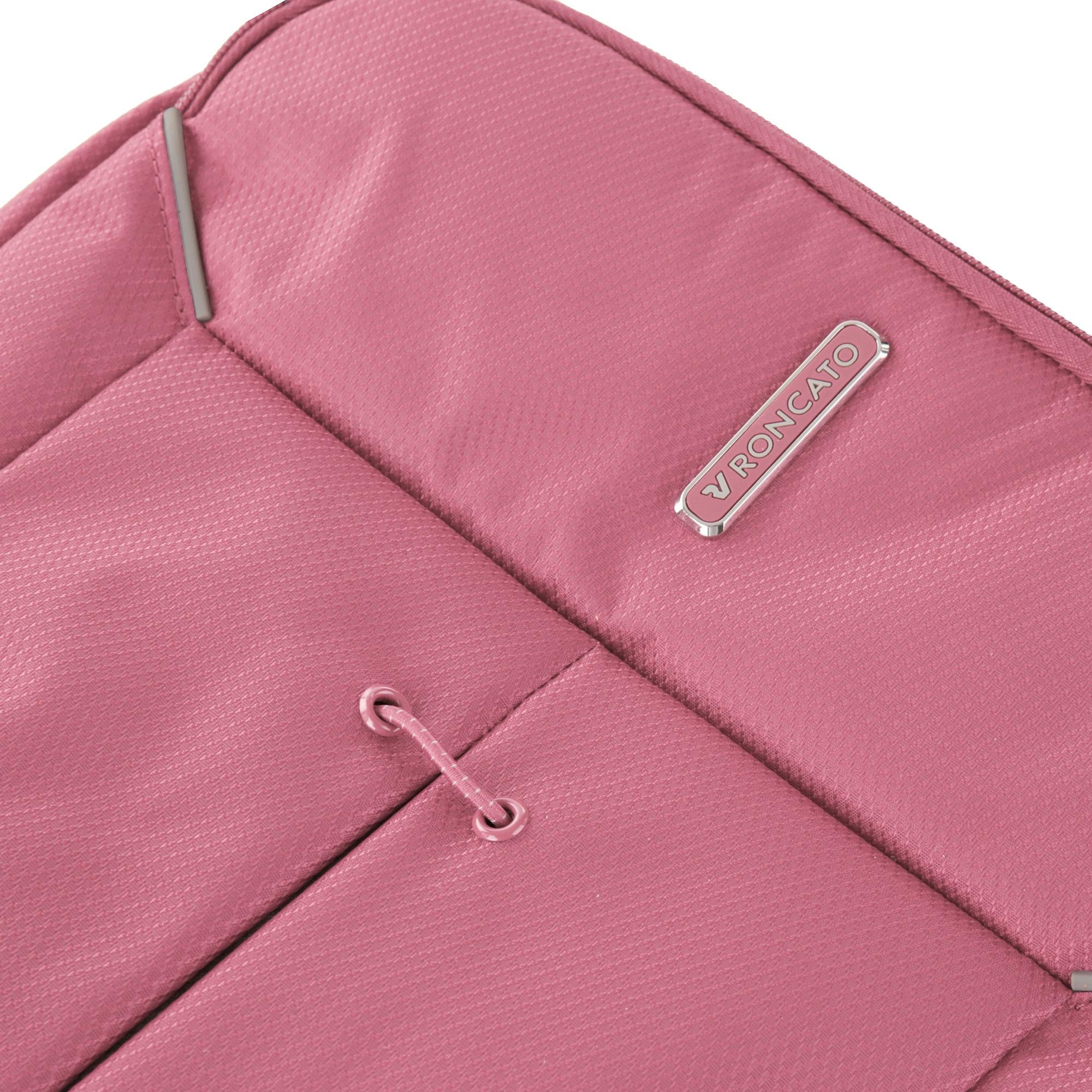 Zaino da Viaggio Ryanair RONCATO Ironik 2.0 Rosa 40x25x15-20 Cm