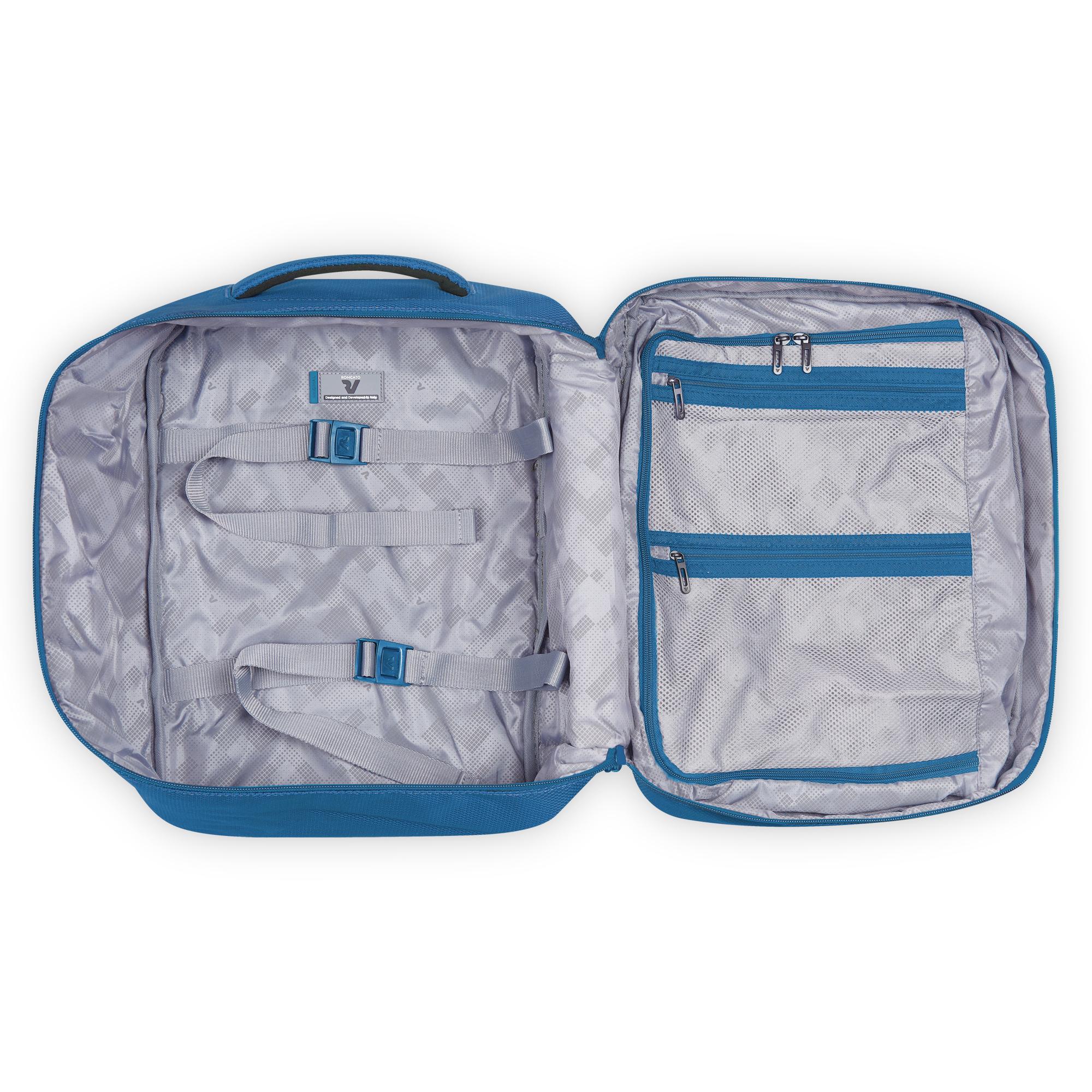 Zaino da Viaggio Vueling RONCATO Ironik 2.0 Denim 40x20x30 Cm