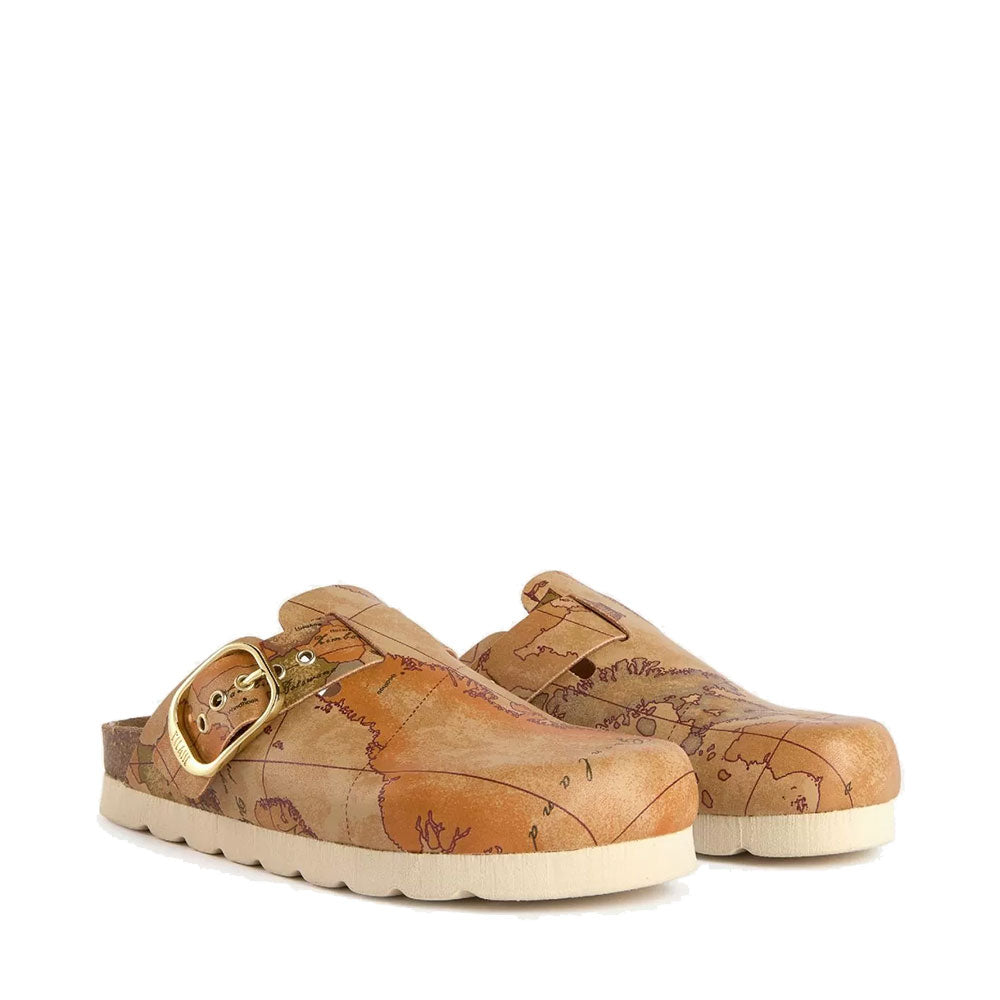Sabot Donna 1A Classe Alviero Martini in Eco Nappa stampa Geo Classic 1127