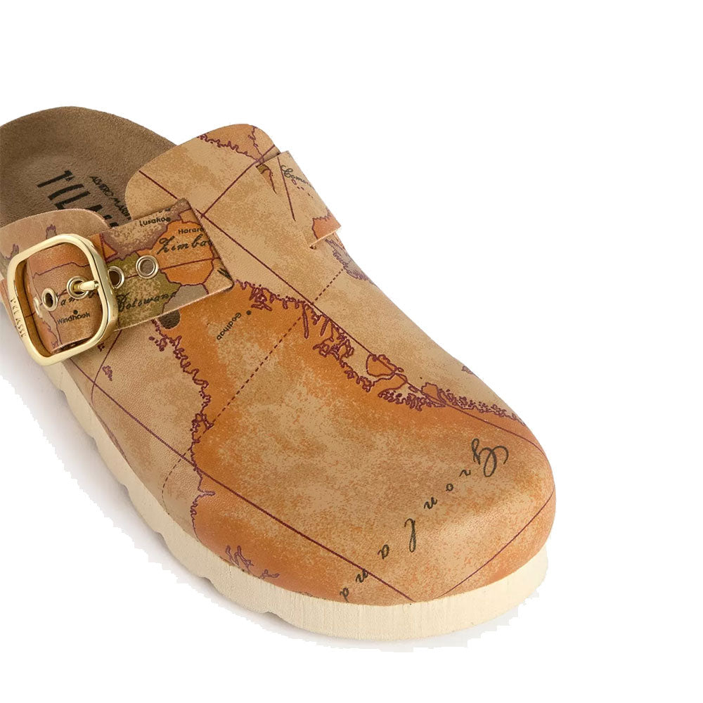 Sabot Donna 1A Classe Alviero Martini in Eco Nappa stampa Geo Classic 1127