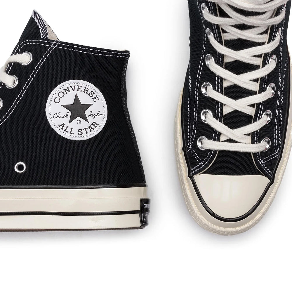 Sneakers Alte CONVERSE Chuck 70 Hi Vintage in Canvas Nera
