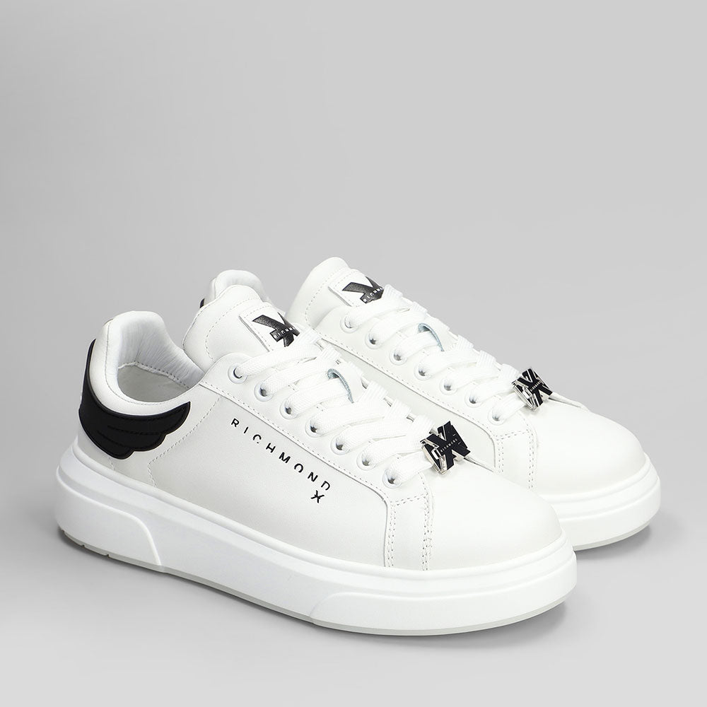 JOHN RICHMOND Damen Sneakers aus weißem Leder 20107
