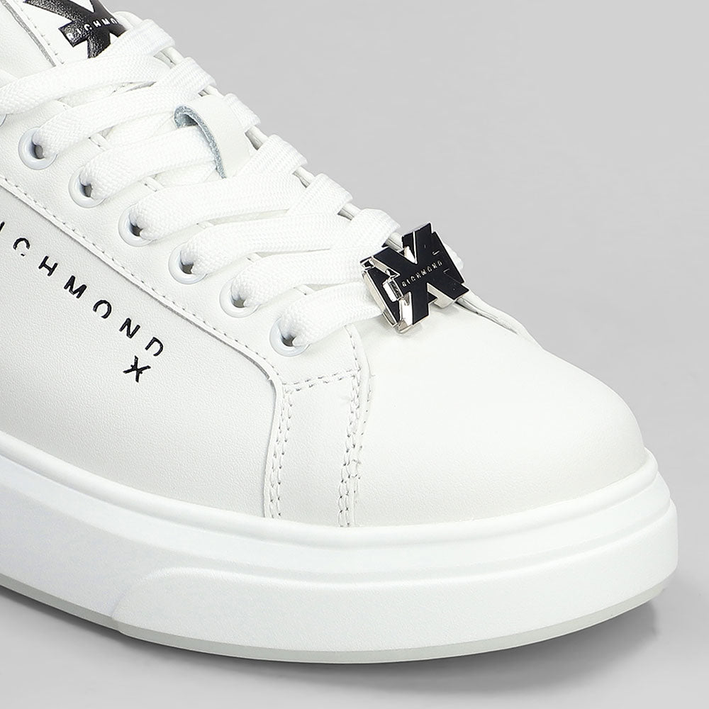 JOHN RICHMOND Damen Sneakers aus weißem Leder 20107