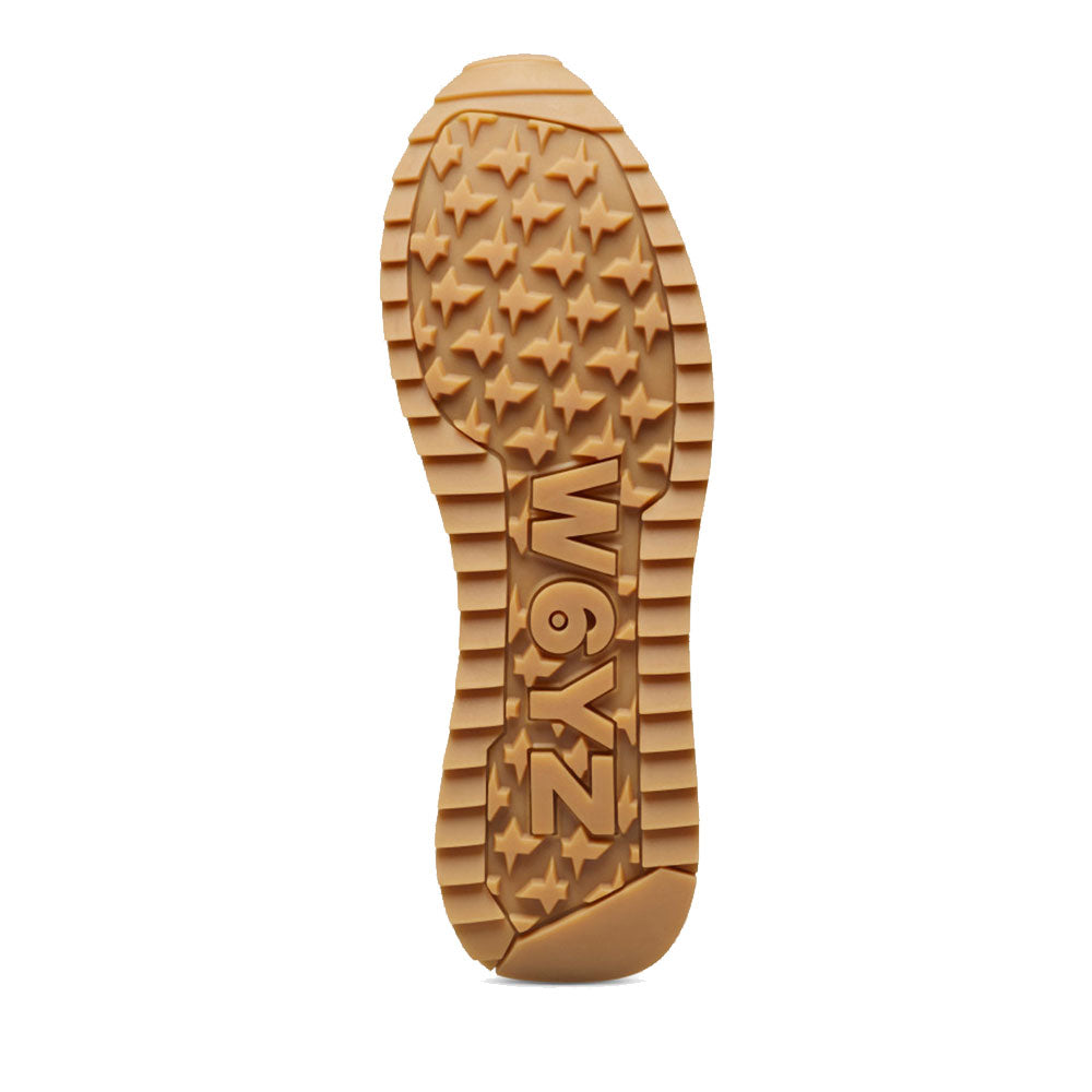 Sneakers Uomo W6YZ Jet-M. in Tessuto Tecnico e Suede colore Antracite Black e Zucca