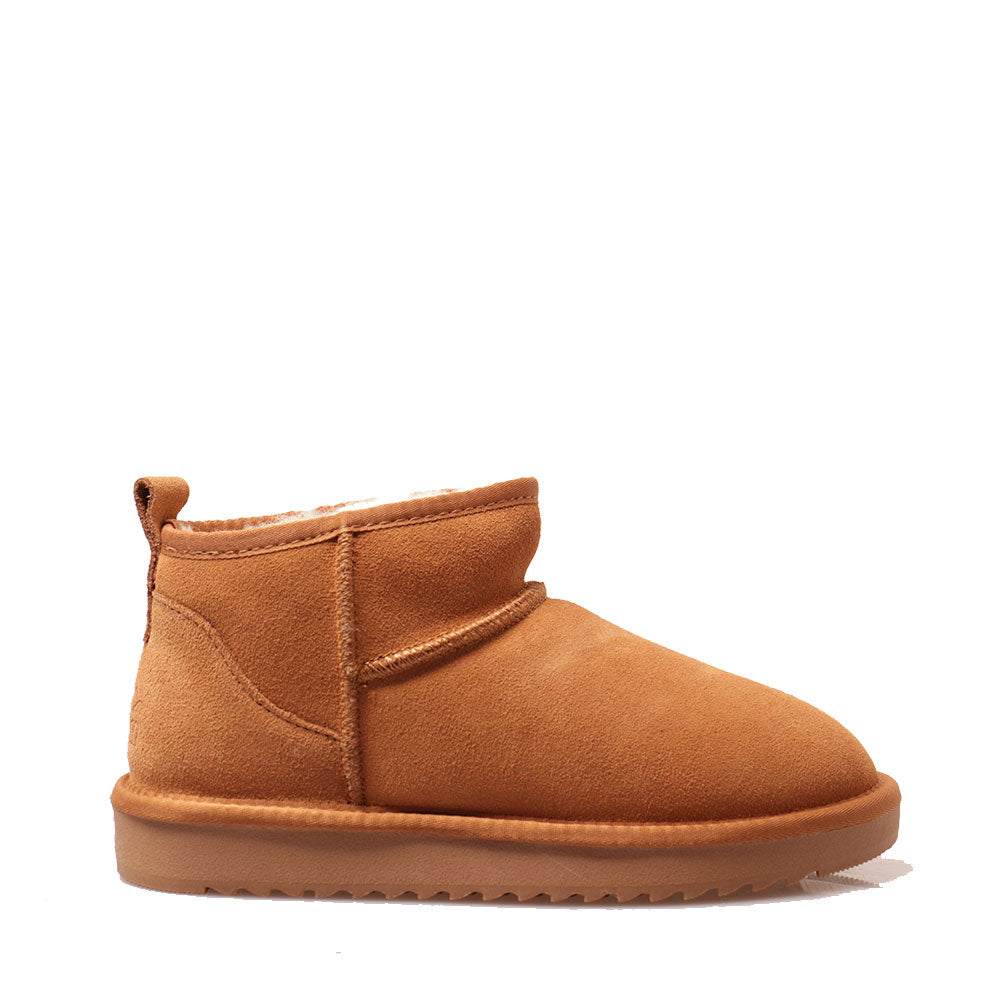 MASSIMO SANTINI Penny-Linie
Gepolsterte Stiefeletten S aus Velours in Camel color