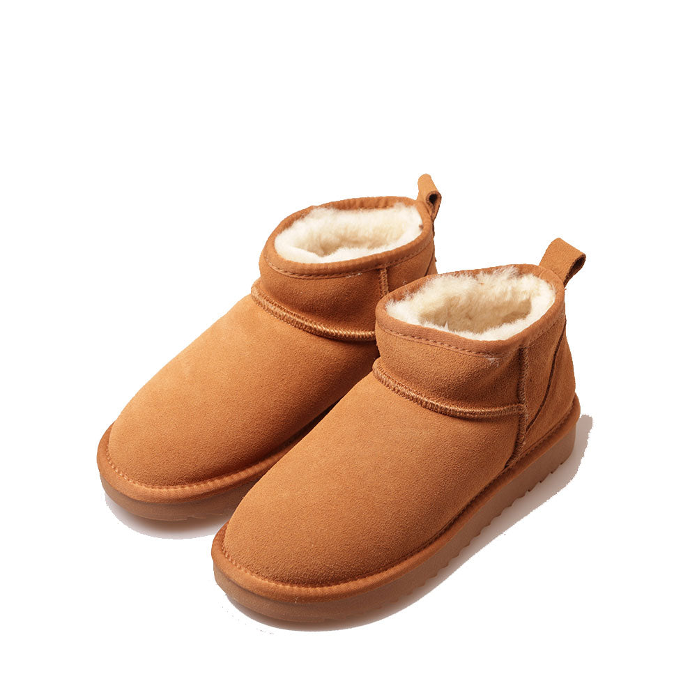 MASSIMO SANTINI Penny-Linie
Gepolsterte Stiefeletten S aus Velours in Camel color