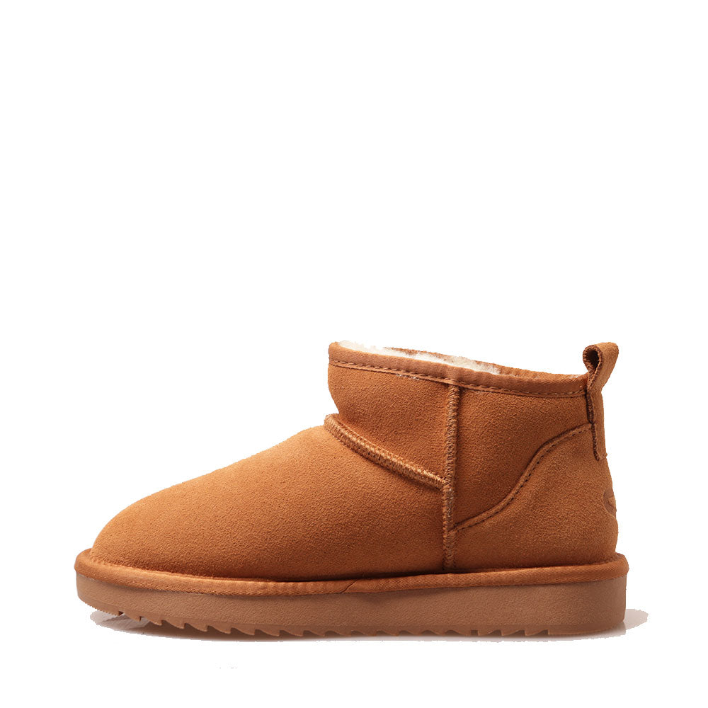 MASSIMO SANTINI Penny-Linie
Gepolsterte Stiefeletten S aus Velours in Camel color