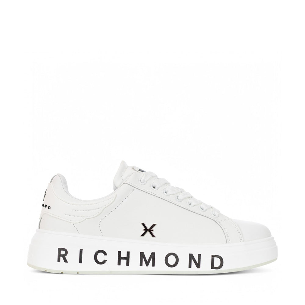 JOHN RICHMOND Damen sneakers aus weißem Leder 27204