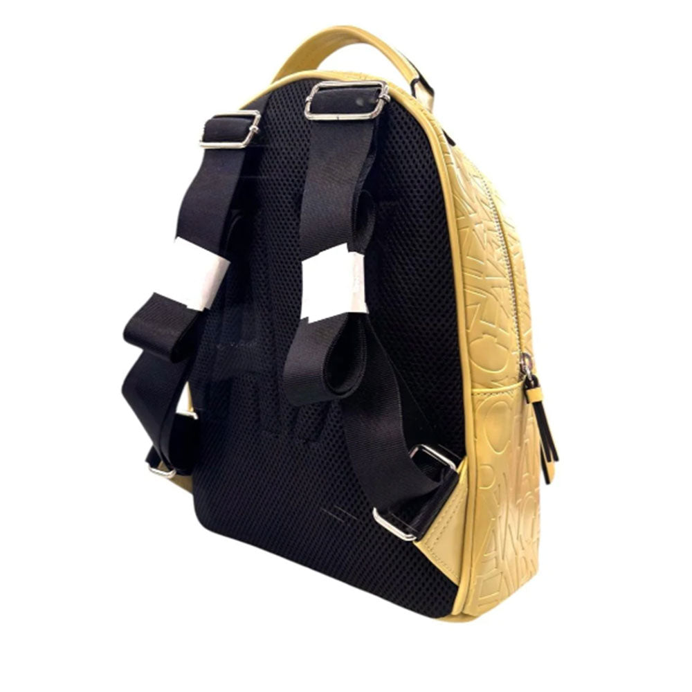 Zaino Donna ARMANI EXCHANGE Con Logo Impresso Chiuso con Zip colore Light Bamboo