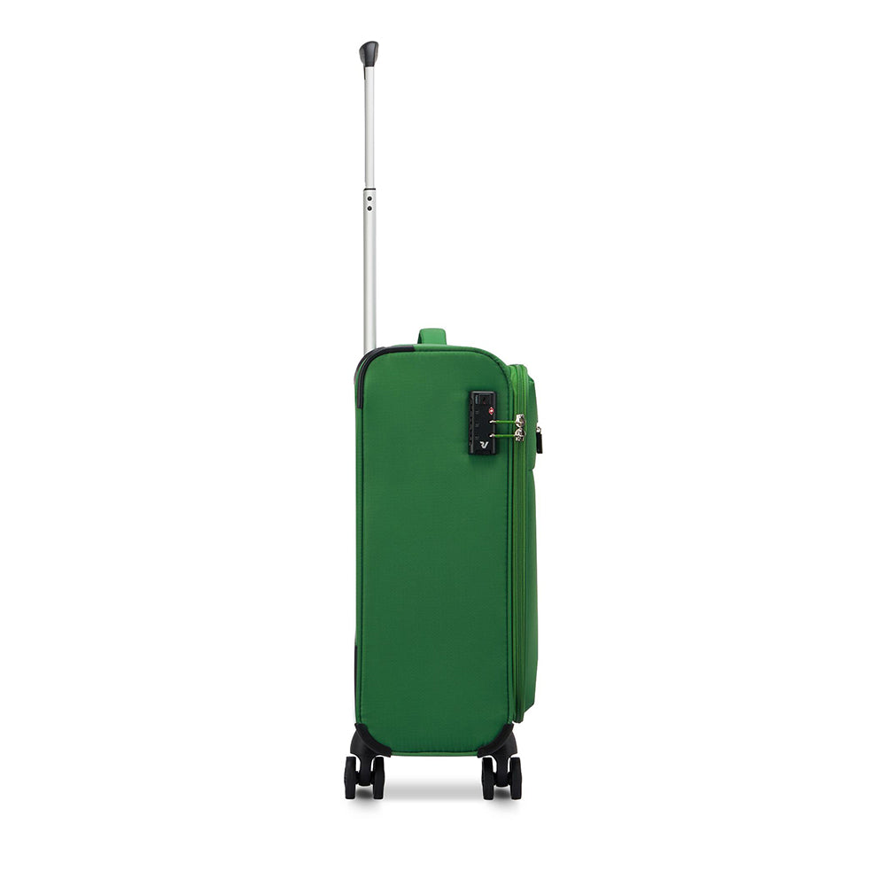 Trolley Cabina Semirigido 4 Ruote RONCATO Linea Lite Soft colore Verde Brillante