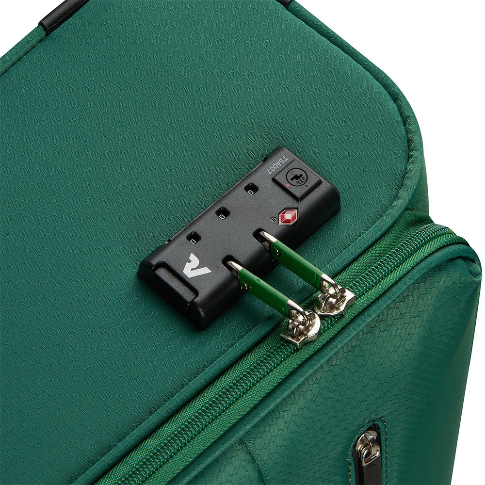 Trolley Cabina Semirigido 4 Ruote RONCATO Linea Lite Soft colore Verde Brillante