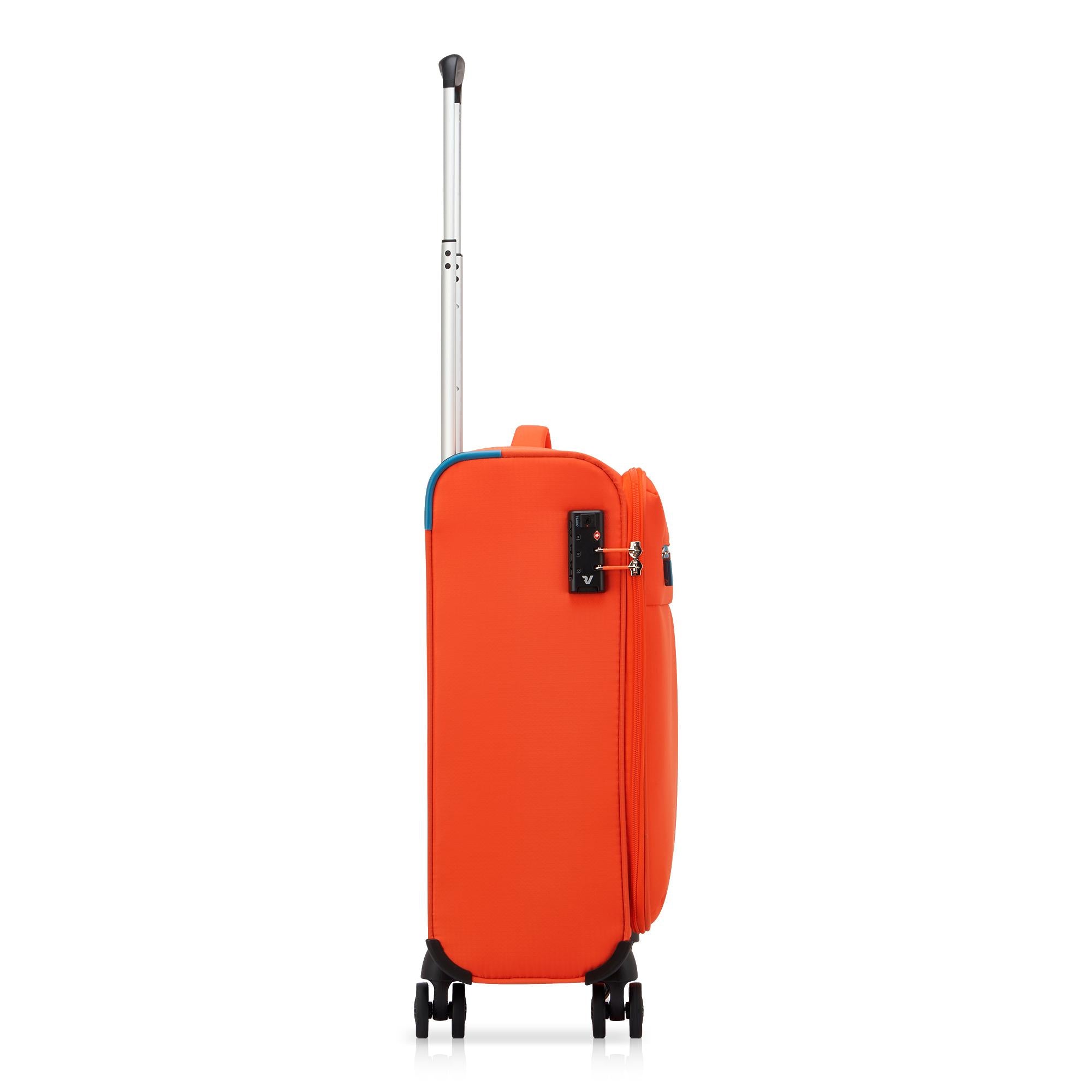 Trolley Cabina Semirigido 4 Ruote RONCATO Linea Lite Soft colore Arancio Brillante