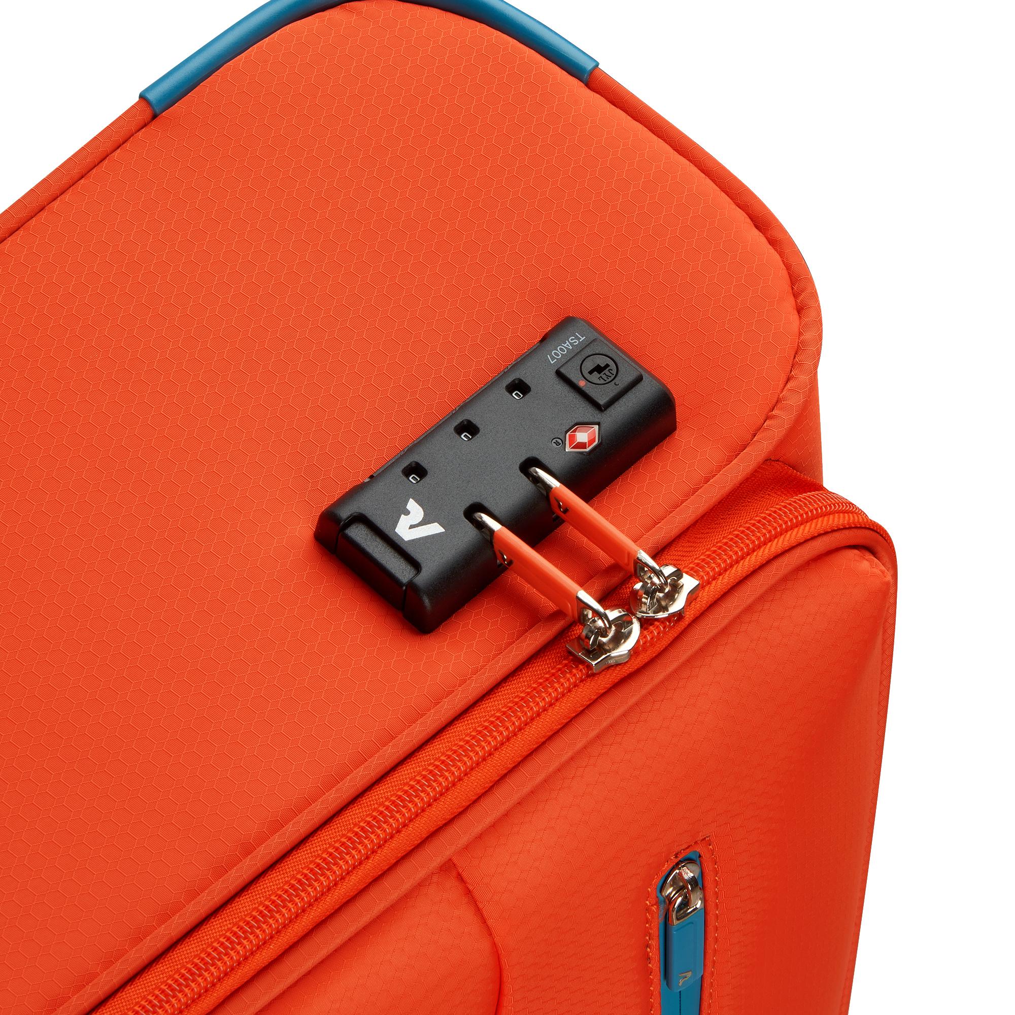 Trolley Cabina Semirigido 4 Ruote RONCATO Linea Lite Soft colore Arancio Brillante