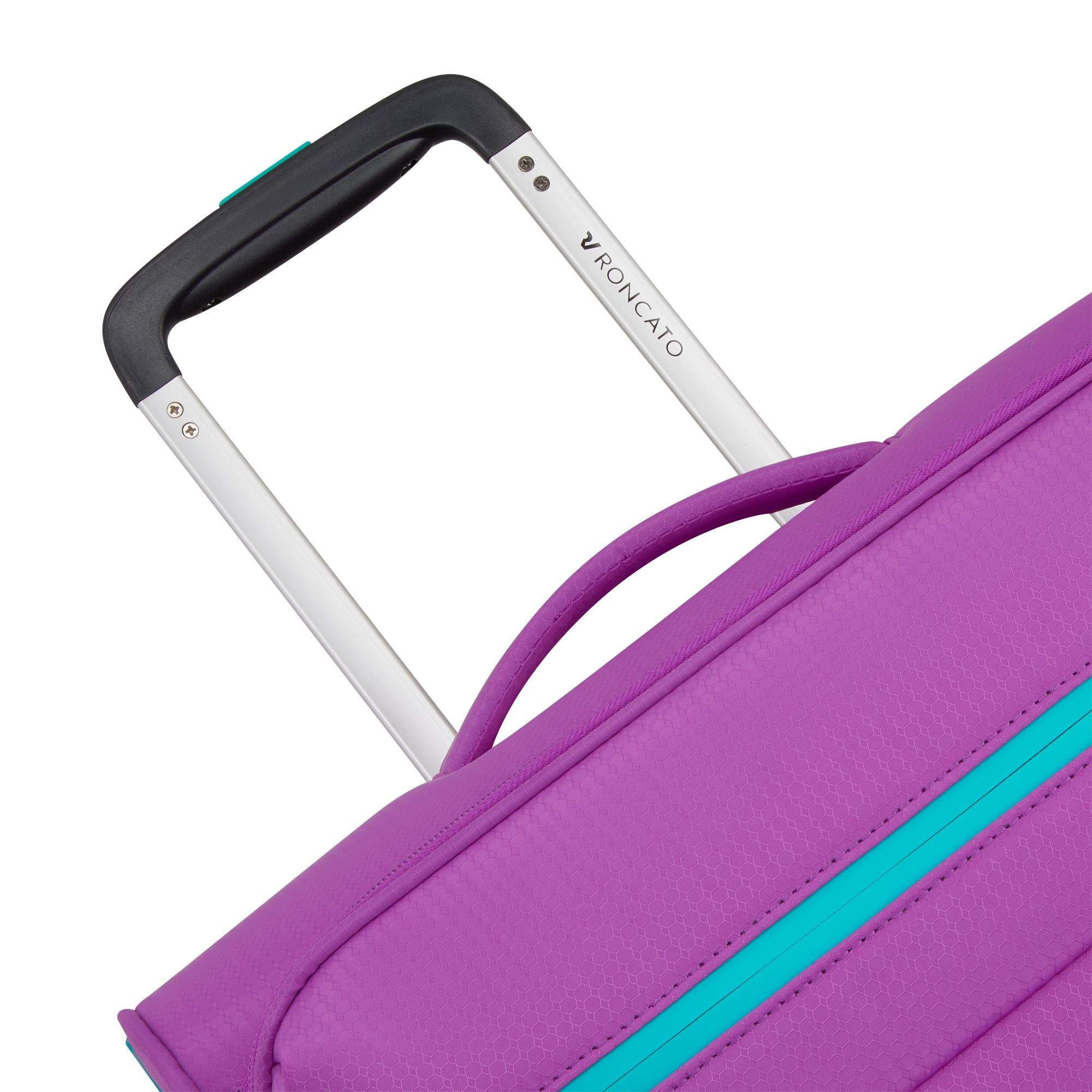 Trolley Cabina Semirigido 4 Ruote RONCATO Linea Lite Soft colore Viola Orchidea