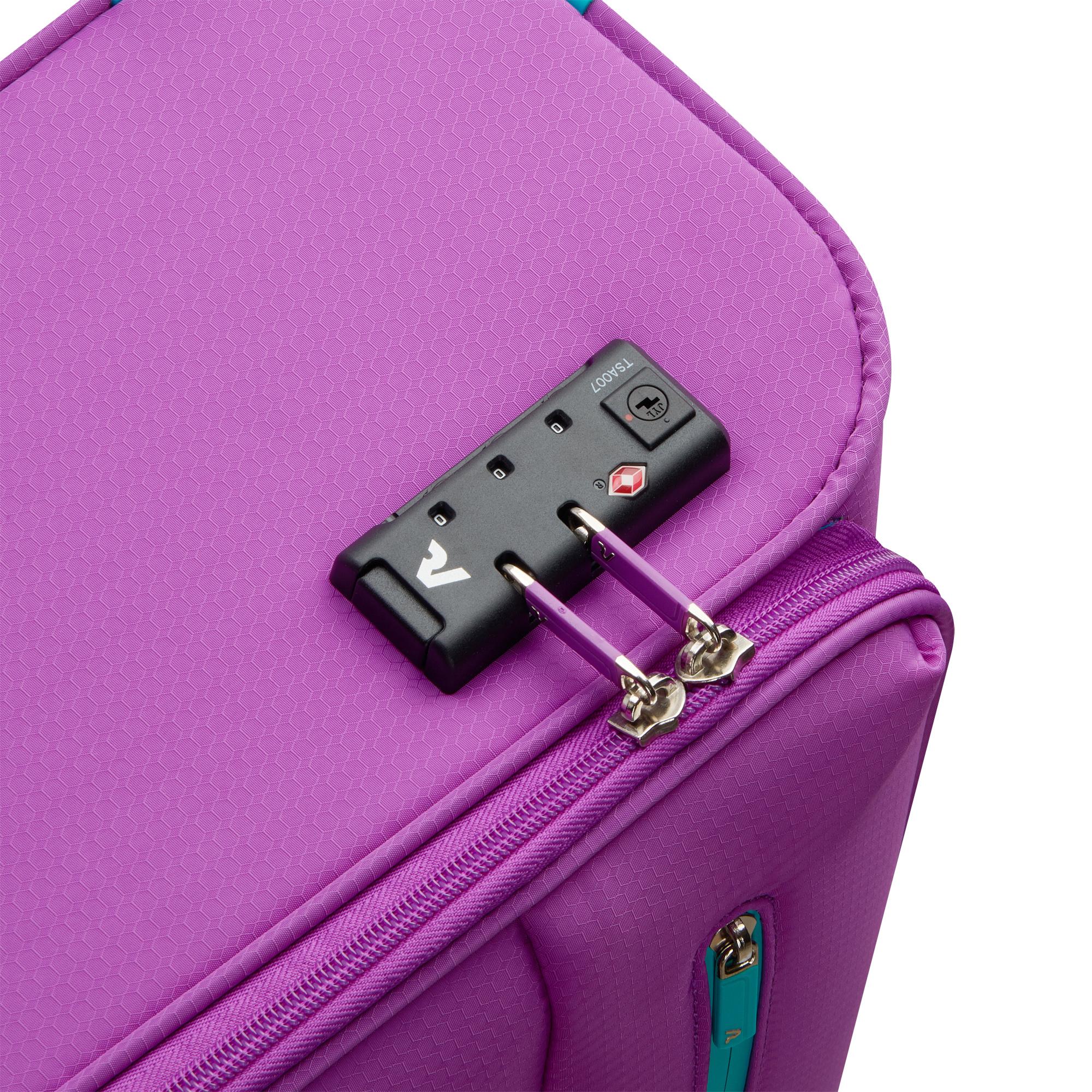 Trolley Cabina Semirigido 4 Ruote RONCATO Linea Lite Soft colore Viola Orchidea