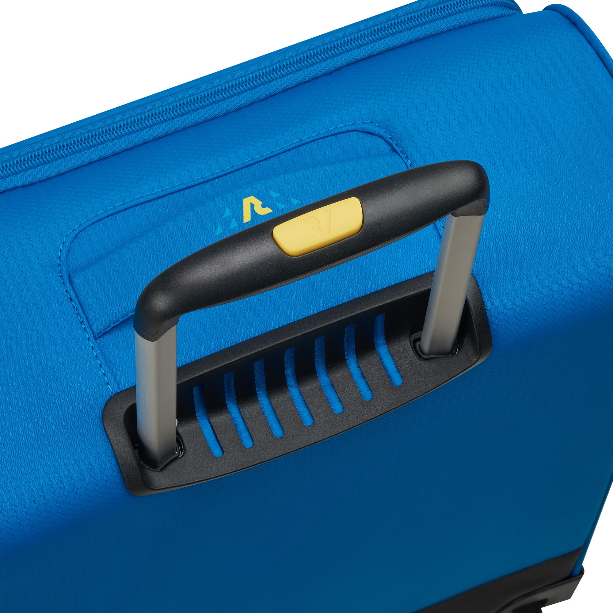 Trolley Cabina Semirigido 4 Ruote RONCATO Linea Lite Soft colore Blu Cobalto