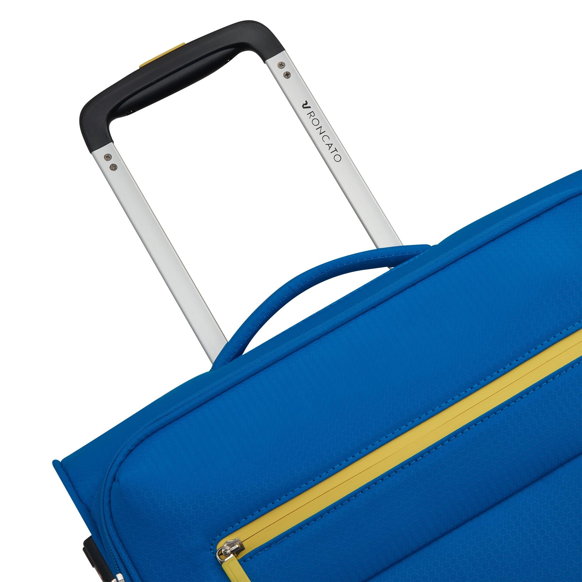 Trolley Cabina Semirigido 4 Ruote RONCATO Linea Lite Soft colore Blu Cobalto