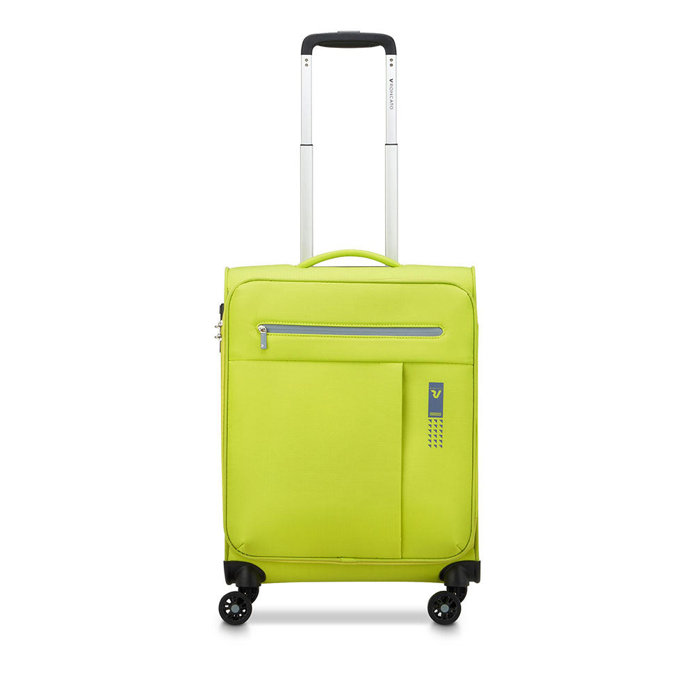 Trolley Cabina Semirigido 4 Ruote RONCATO Linea Lite Soft colore Cyber Lime