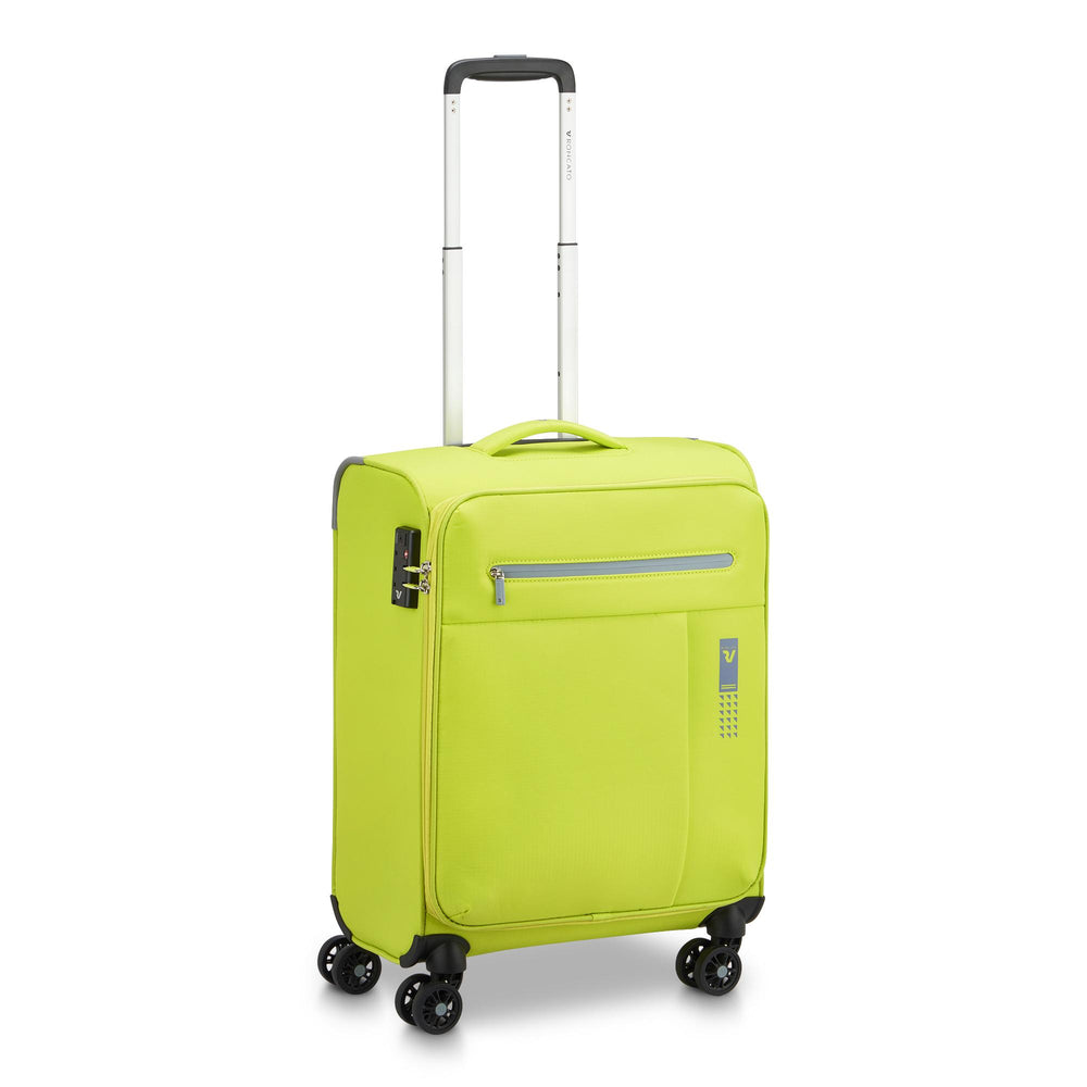 RONCATO Lite Soft Linie 
Halbstarrer Kabinentrolley 4 Räder in der Farbe Cyber Lime