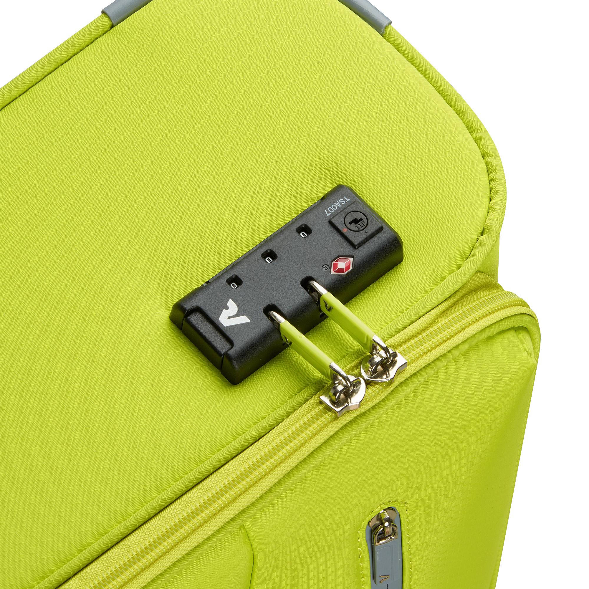 Trolley Cabina Semirigido 4 Ruote RONCATO Linea Lite Soft colore Cyber Lime