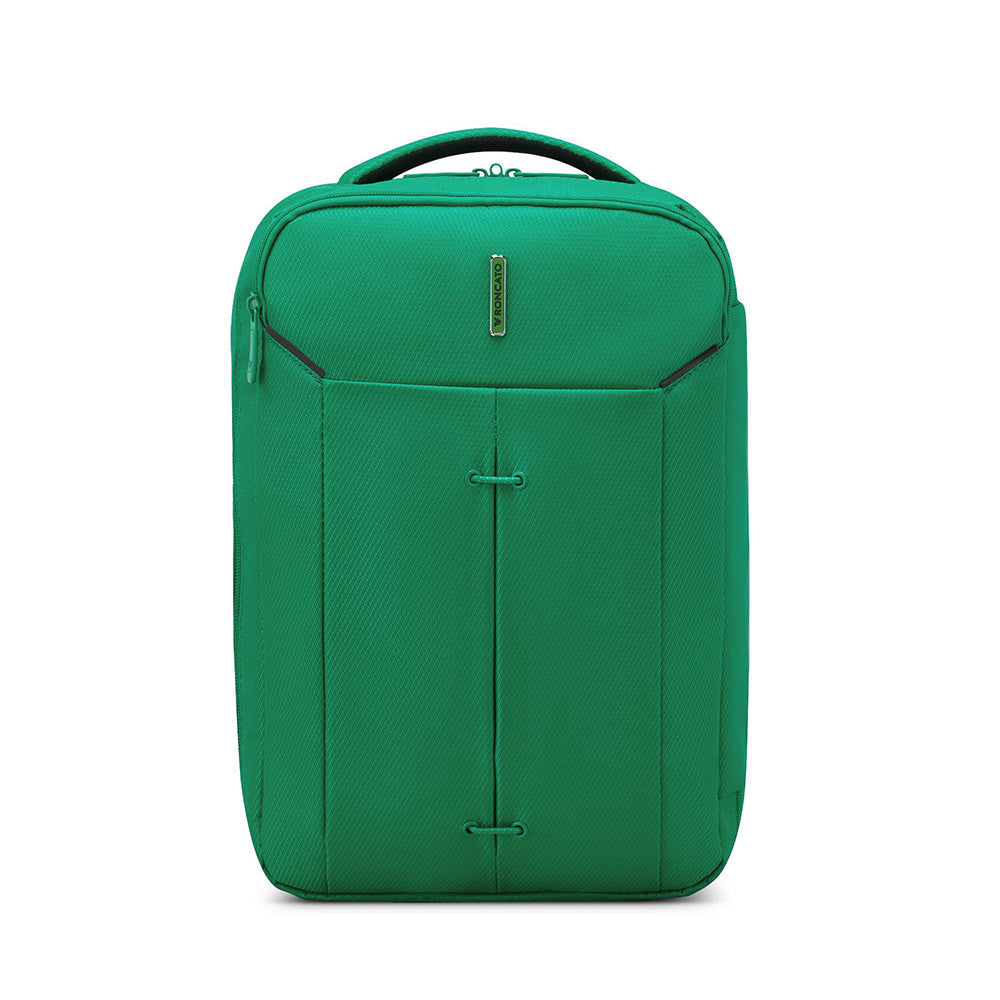 Zaino da Viaggio Ryanair RONCATO Ironik 2.0 Verde Brillante 40x25x15-20 cm