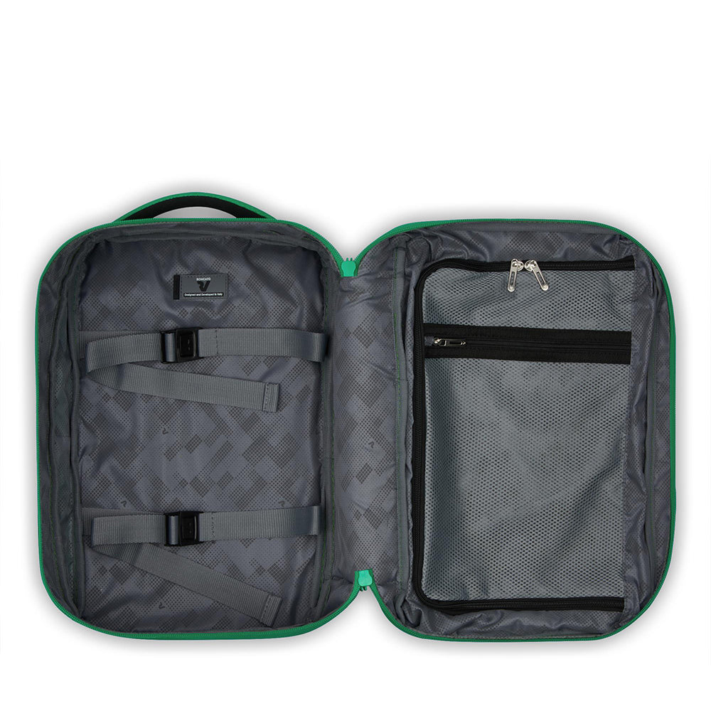 Zaino da Viaggio Ryanair RONCATO Ironik 2.0 Verde Brillante 40x25x15-20 cm