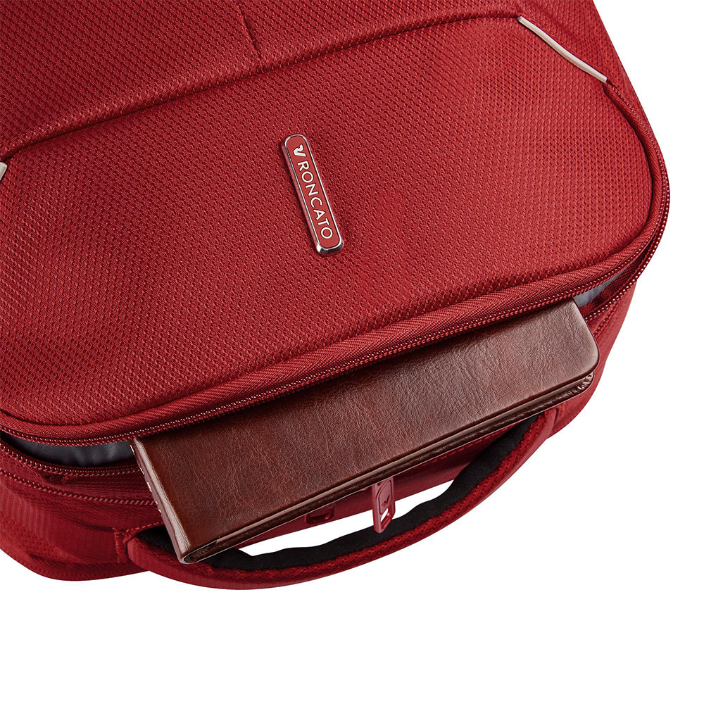 Ryanair Reiserucksack RONCATO Ironik 2.0 Rot 40x25x15-20 cm