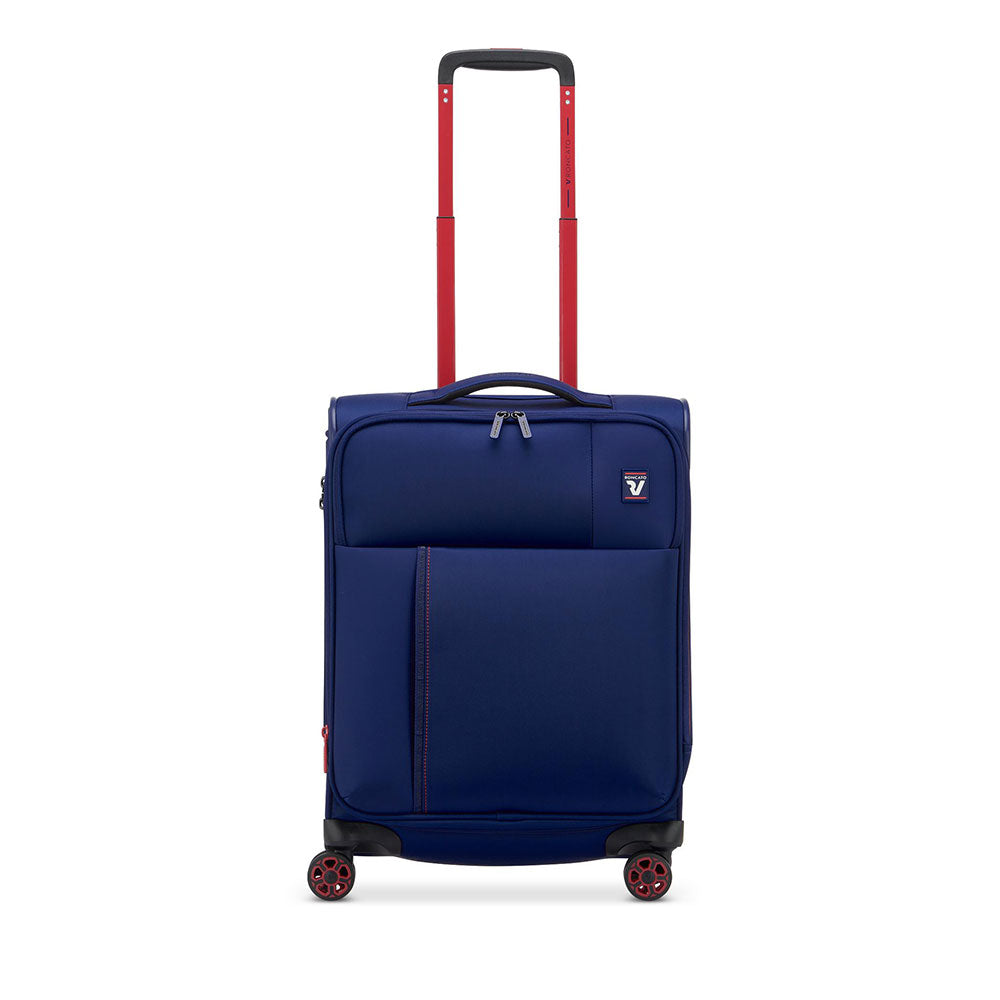 Trolley Cabina Semirigido Espandibile 4 Ruote RONCATO Linea Move colore Blu Oltremare
