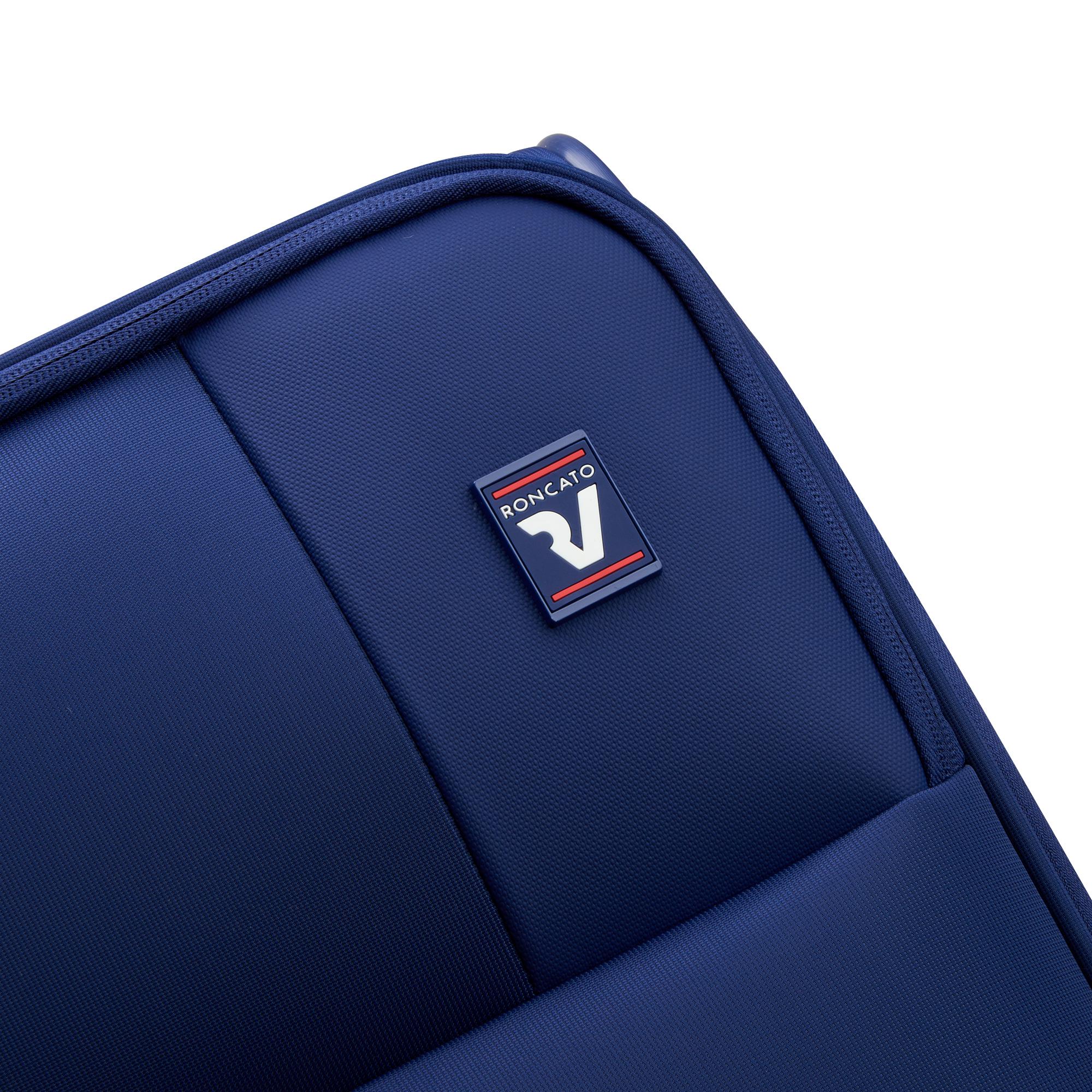 Trolley Cabina Semirigido Espandibile 4 Ruote RONCATO Linea Move colore Blu Oltremare