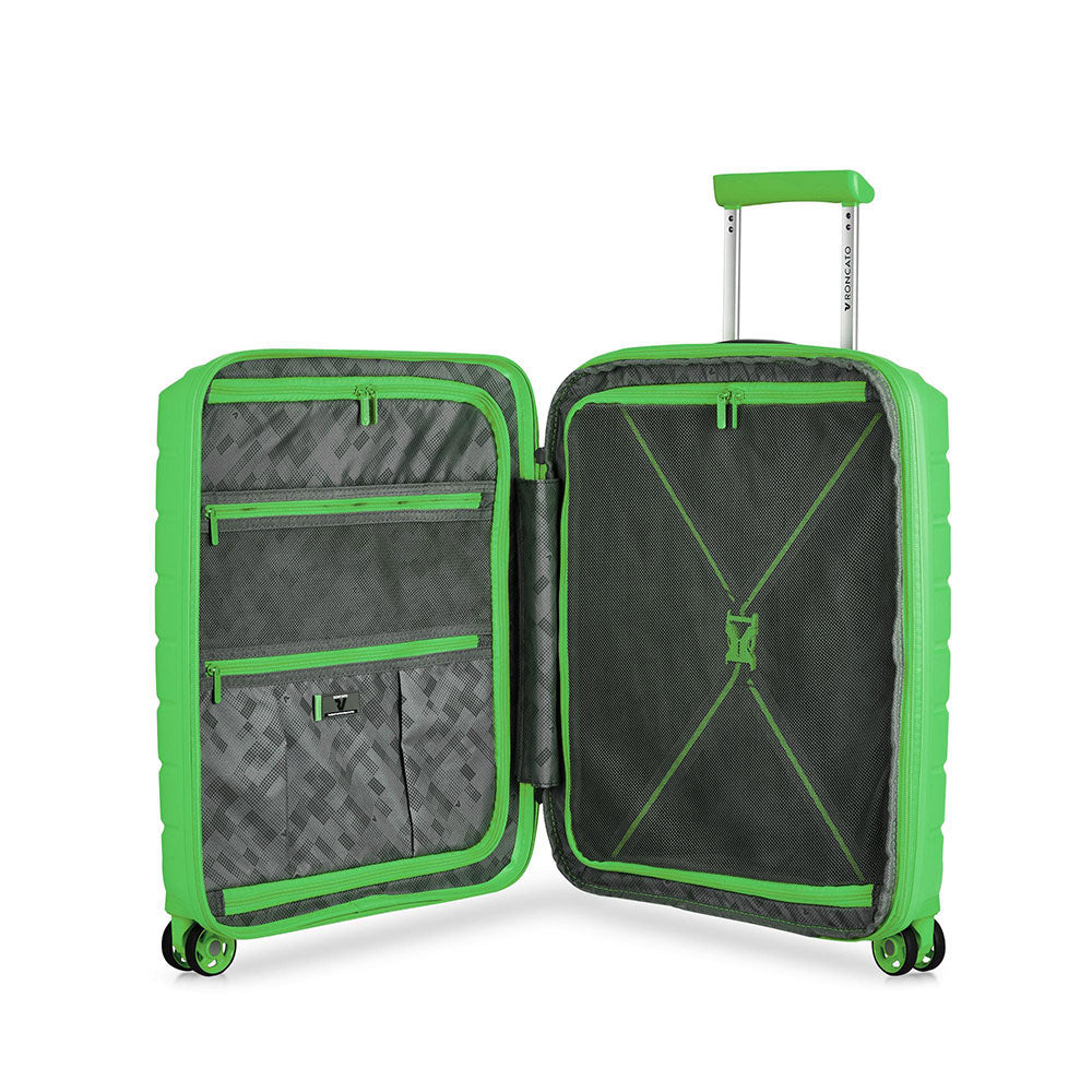 Trolley Cabina RONCATO Espandibile Linea B-Flying Colore Verde Lime