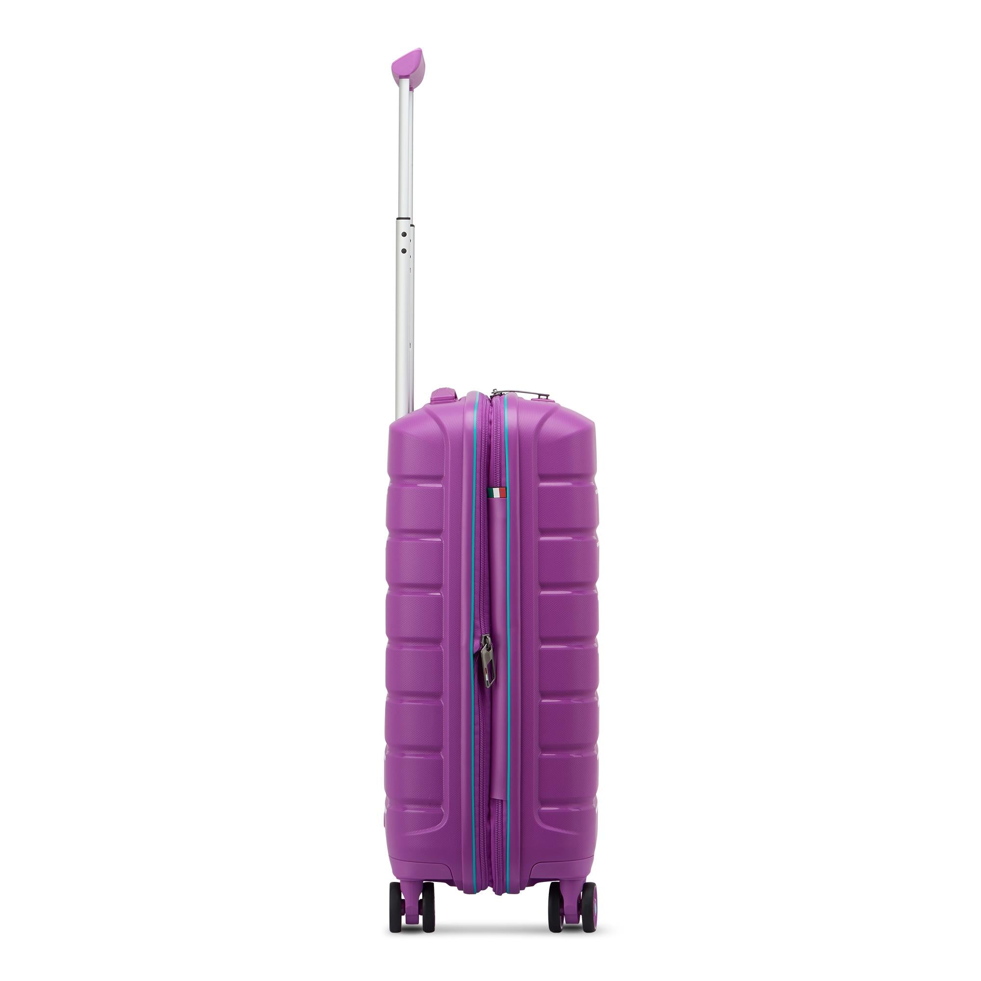 Trolley Cabina Espandibile Rigido 4 Ruote RONCATO Linea B-Flying colore Viola Orchidea