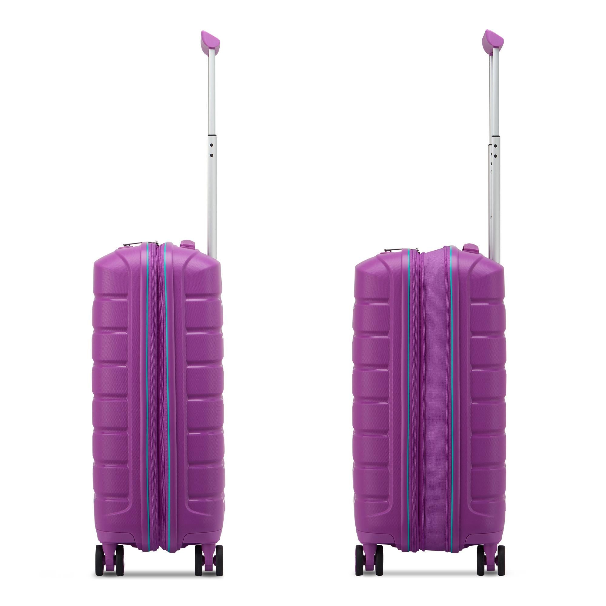 Trolley Cabina Espandibile Rigido 4 Ruote RONCATO Linea B-Flying colore Viola Orchidea