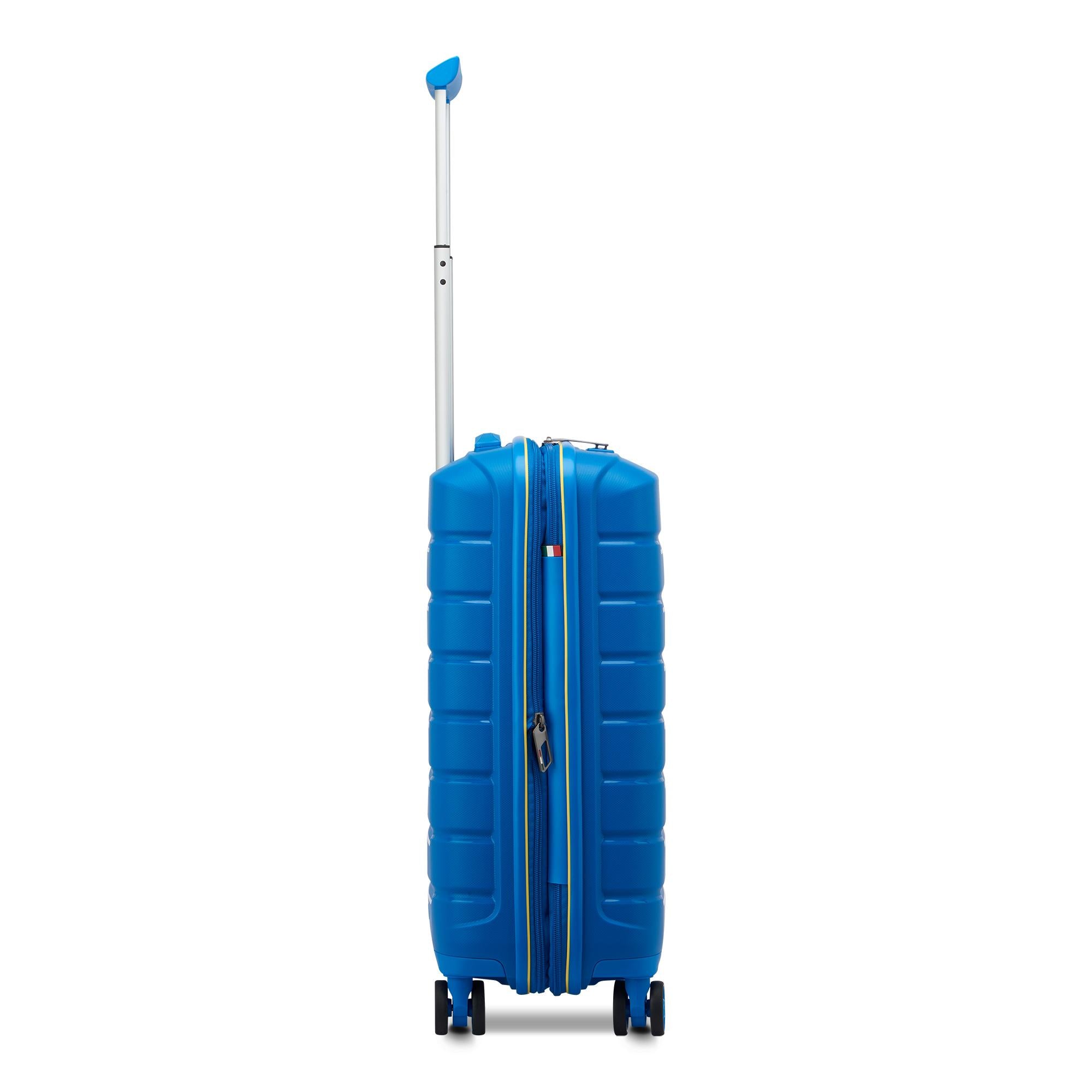 Trolley Cabina Espandibile Rigido 4 Ruote RONCATO Linea B-Flying colore Blu Cobalto