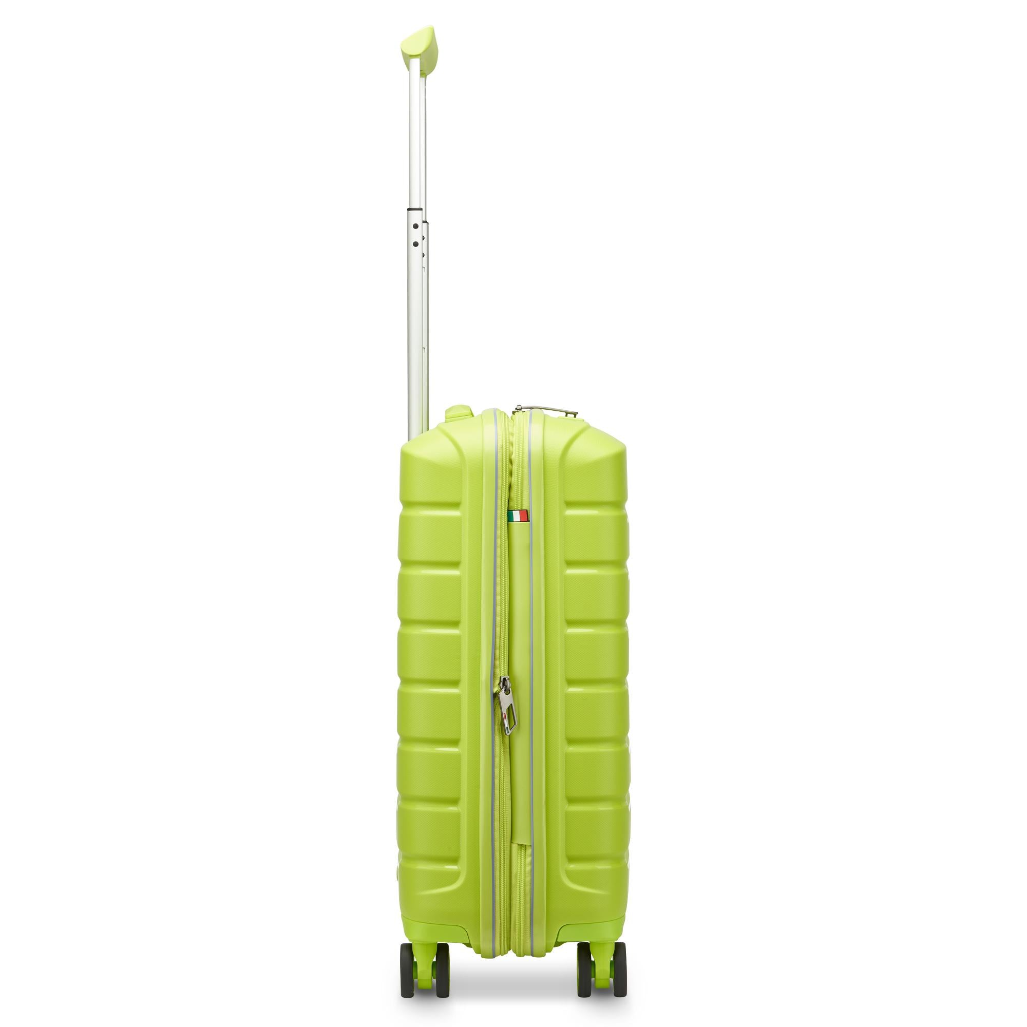 Trolley Cabina Espandibile Rigido 4 Ruote RONCATO Linea B-Flying colore Cyber Lime