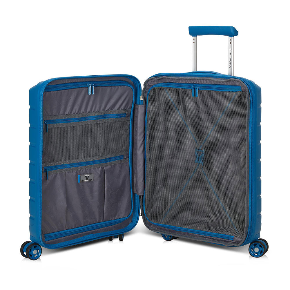 Trolley Cabina RONCATO Espandibile Linea B-Flying Colore Denim
