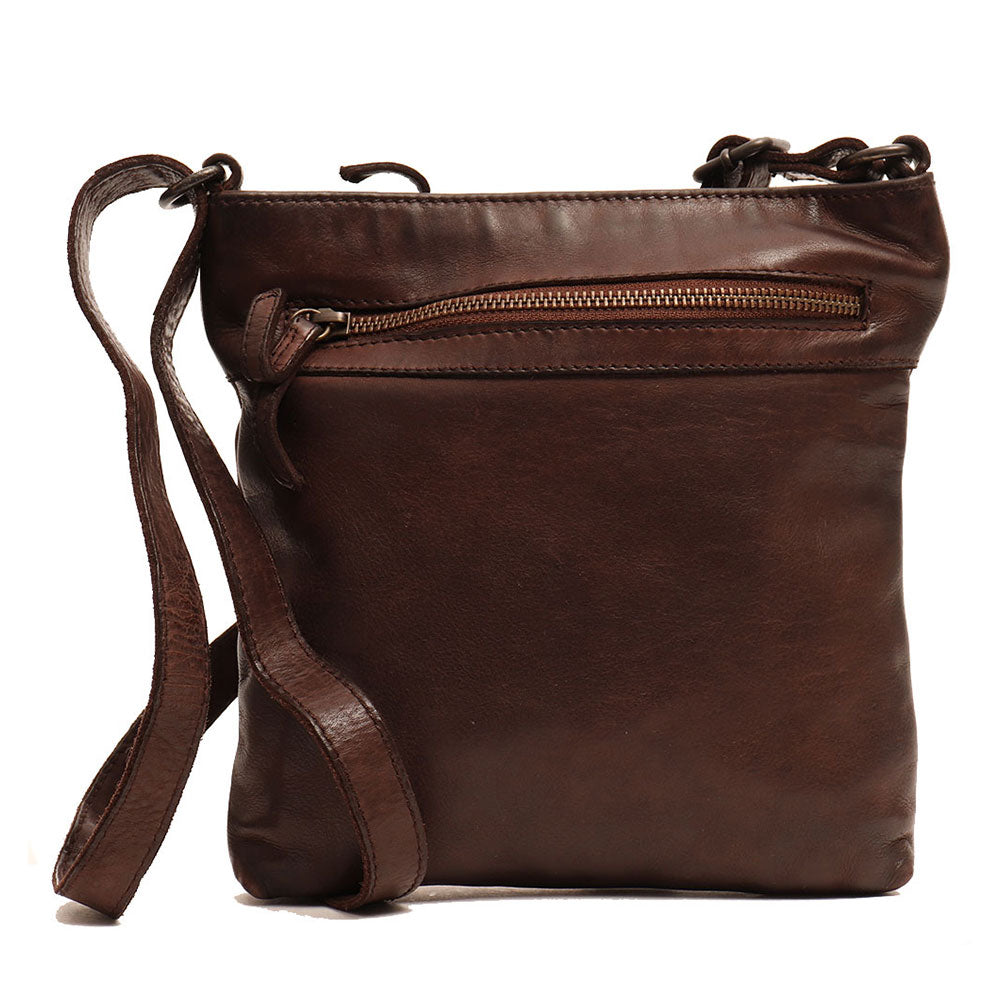 Braune Herren-Ledertasche – Gianni Conti Vintage-Linie