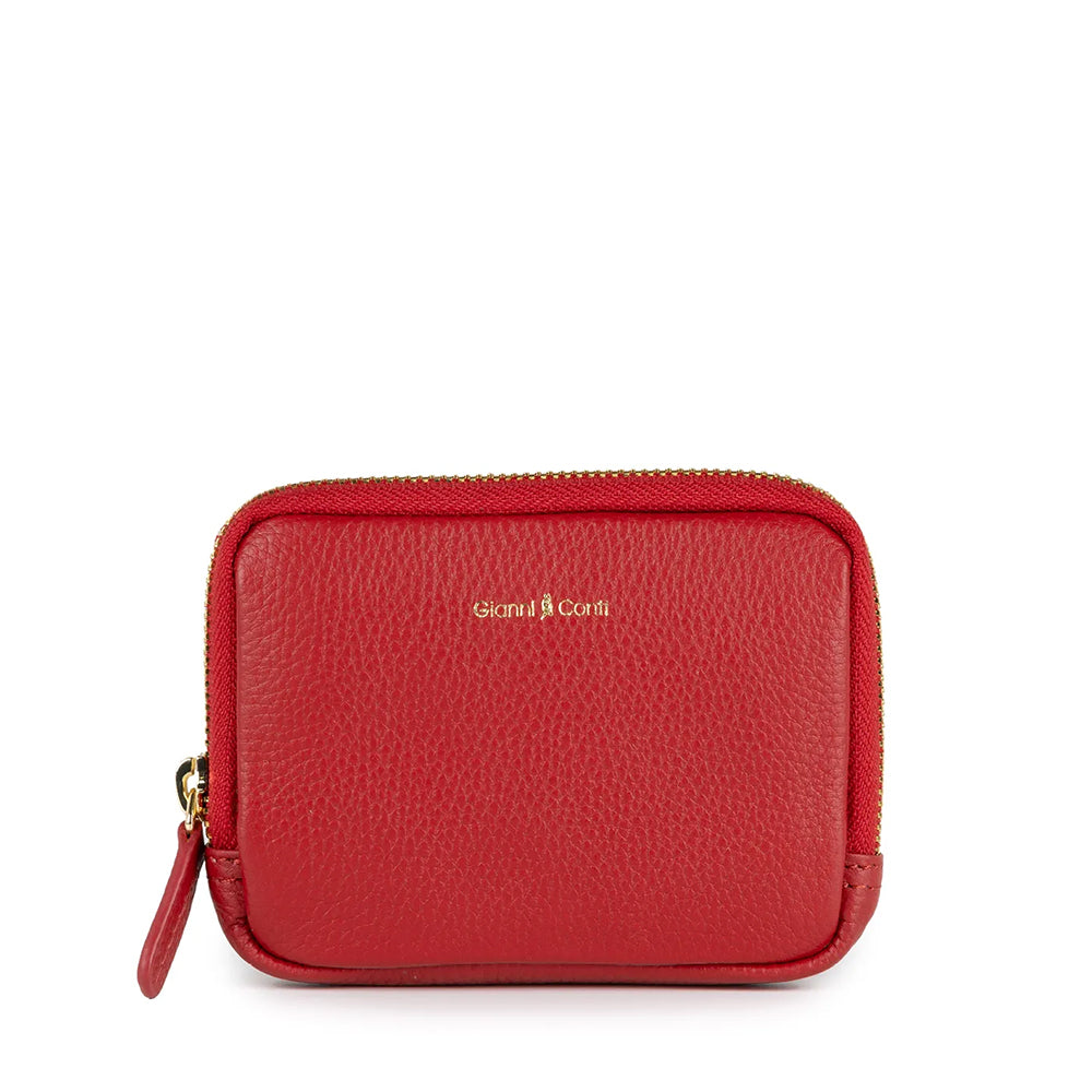 GIANNI CONTI Cleo Linie
Rotes Leder portemonnaie