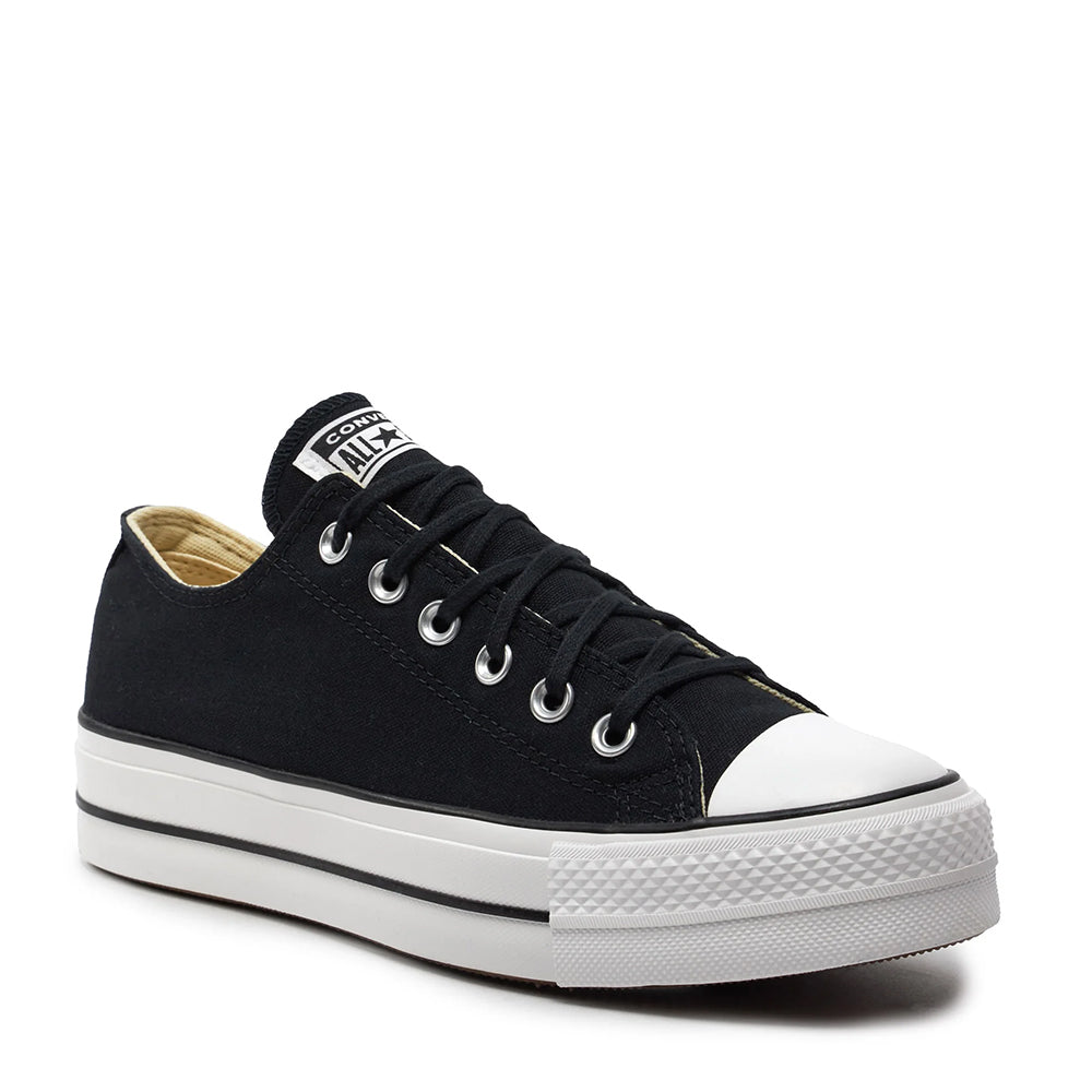 Sneakers Platform CONVERSE Chuck Taylor All Star in Canvas Nera