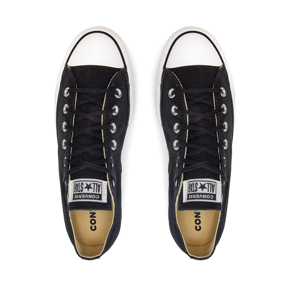 Sneakers Platform CONVERSE Chuck Taylor All Star in Canvas Nera