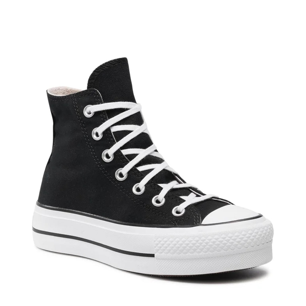 Sneakers Alte Platform CONVERSE Chuck Taylor All Star in Canvas Nera