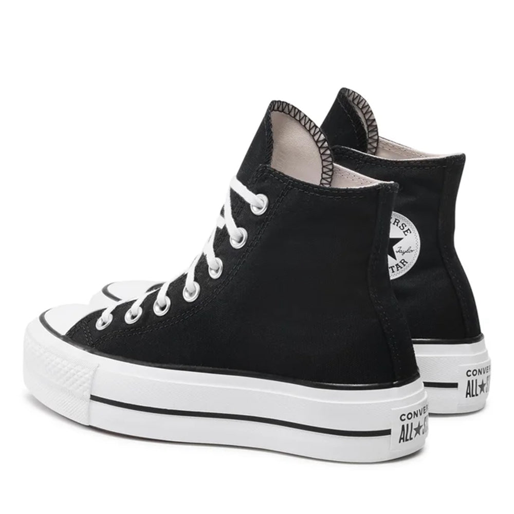 Sneakers Alte Platform CONVERSE Chuck Taylor All Star in Canvas Nera