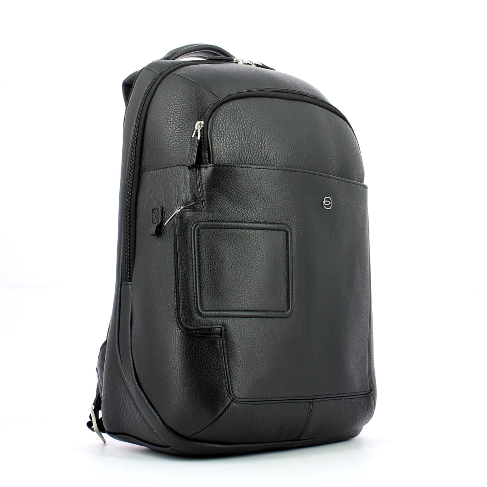 Zaino PIQUADRO Vibe in Pelle con Porta Computer 15.6" e Tablet - CA3772VI Blu