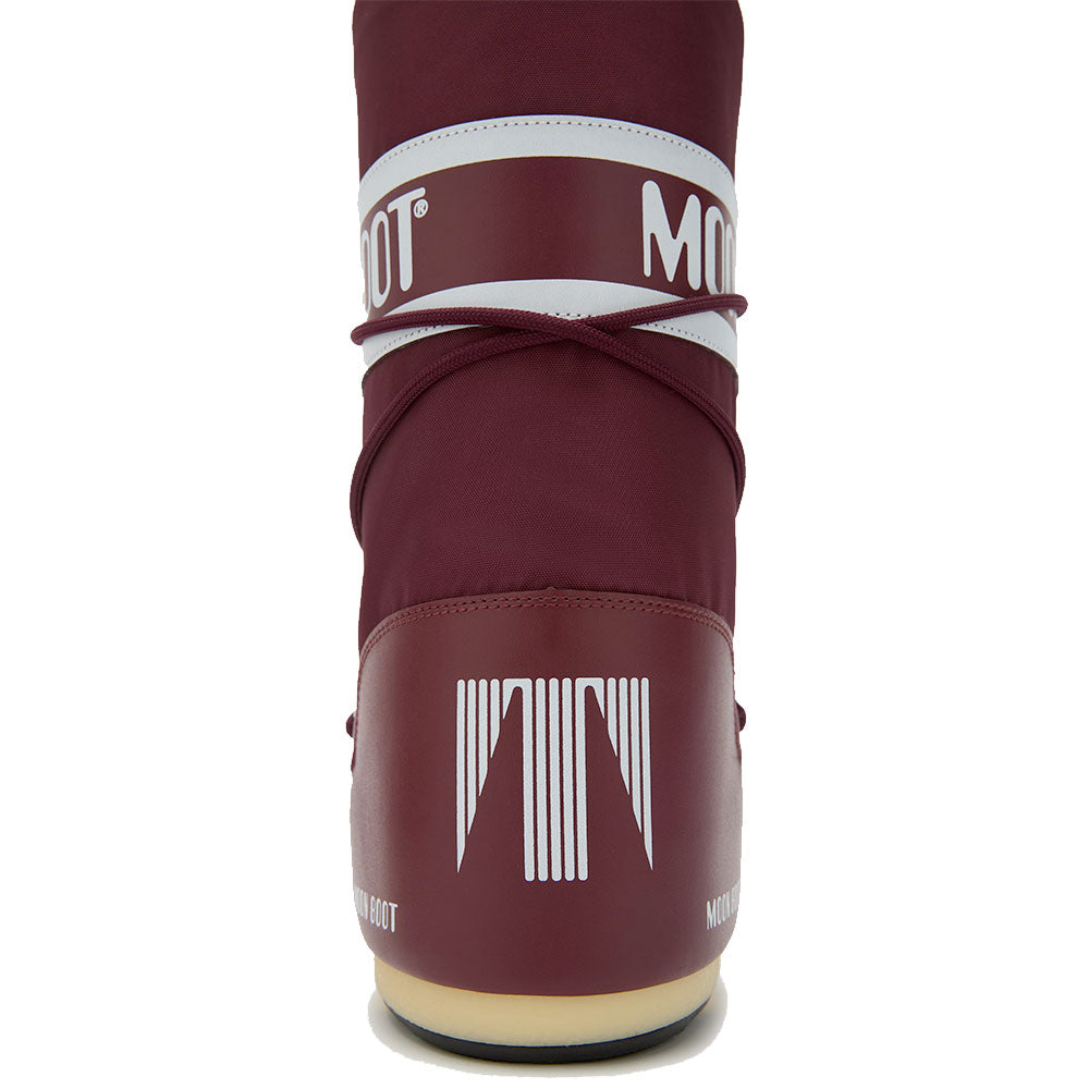 Stivali da Neve Unisex MOON BOOT Icon Nylon Burgundy