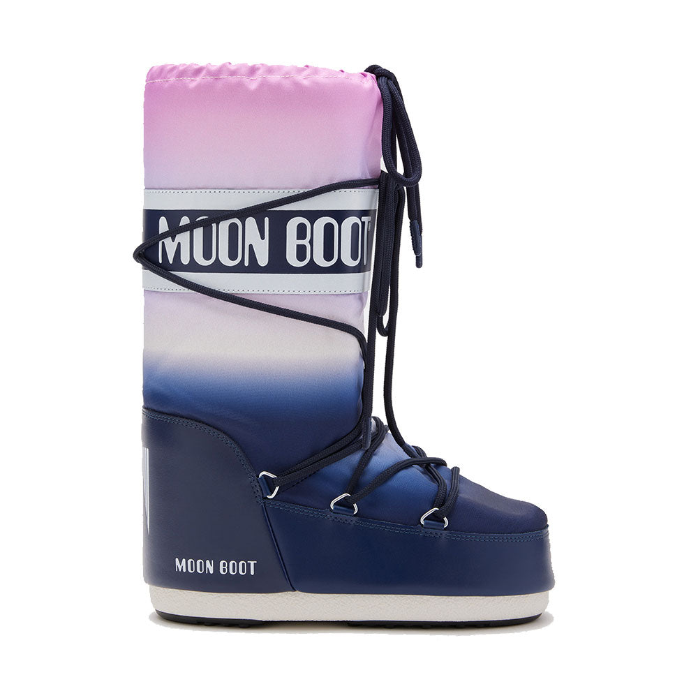 Unisex-Schneestiefel MOON BOOT Icon Nylon Moonrise Blue