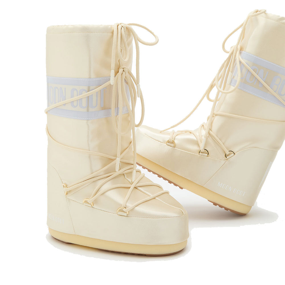 Stivali da Neve Donna MOON BOOT Icon Pearly Ivory