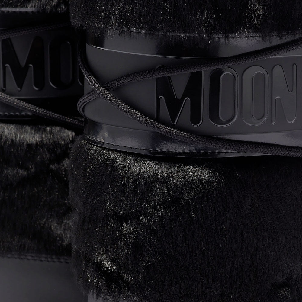 Stivali da Neve Donna MOON BOOT Icon Faux Fur Black