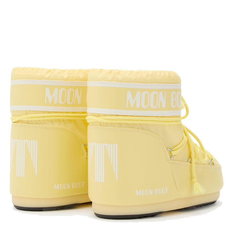 Stivali da Neve Donna MOON BOOT Icon Low in Nylon Light Yellow
